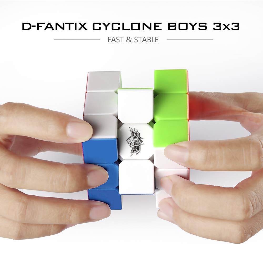 Foto 6 pulgar | Venta Internacional - Speed Cube D-fantix Cyclone Boys, 3 X 3 X 3, 56 Mm, Sin Pegatinas