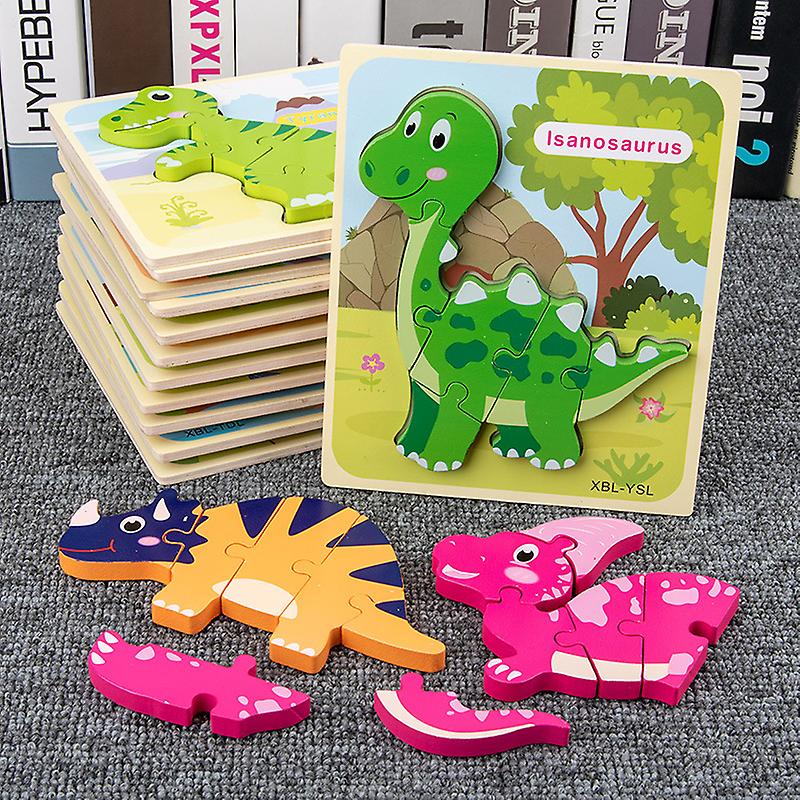 Foto 4 pulgar | Venta Internacional - Puzzle Tridimensional Venalisa Dinosaur Para Niños