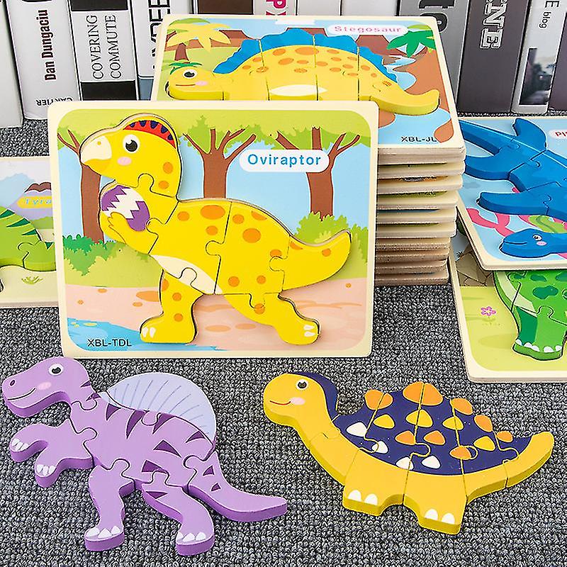 Foto 6 pulgar | Venta Internacional - Puzzle Tridimensional Venalisa Dinosaur Para Niños