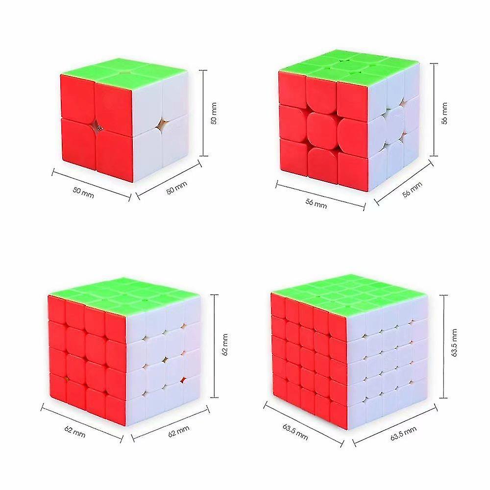 Foto 2 pulgar | Venta Internacional - Paquete Magic Cube Speed Cube 2x2 3x3 4x4 5x5 Para Niños