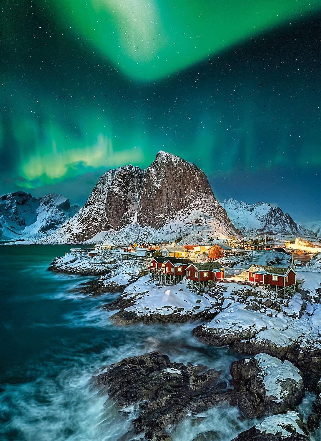 Foto 2 pulgar | Venta Internacional - Rompecabezas De 1000 Piezas De Las Islas Clementoni Lofoten