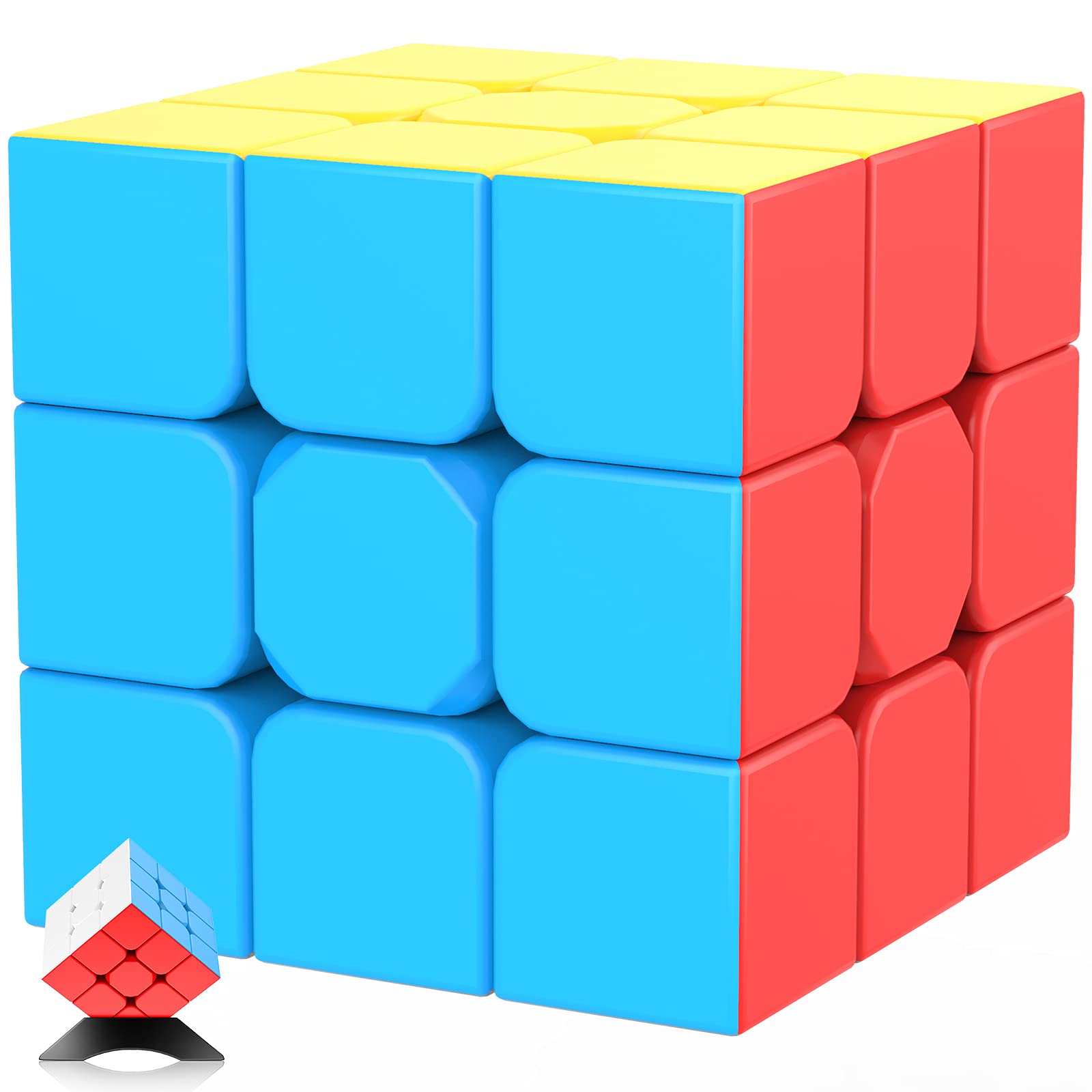 Venta Internacional - Speed Cube Jurnwey 3x3x3 Sin Pegatinas Con Tutorial Para Niños