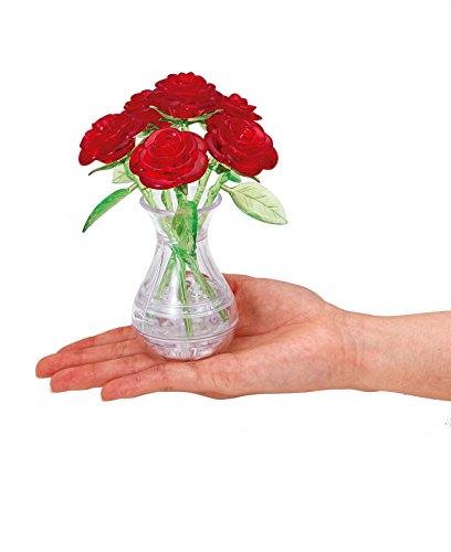 Foto 4 | Puzle 3D Beverly Crystal De 47 Piezas Rosas Roja - Venta Internacional