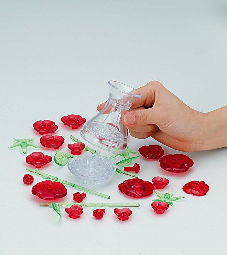 Foto 6 | Puzle 3D Beverly Crystal De 47 Piezas Rosas Roja - Venta Internacional