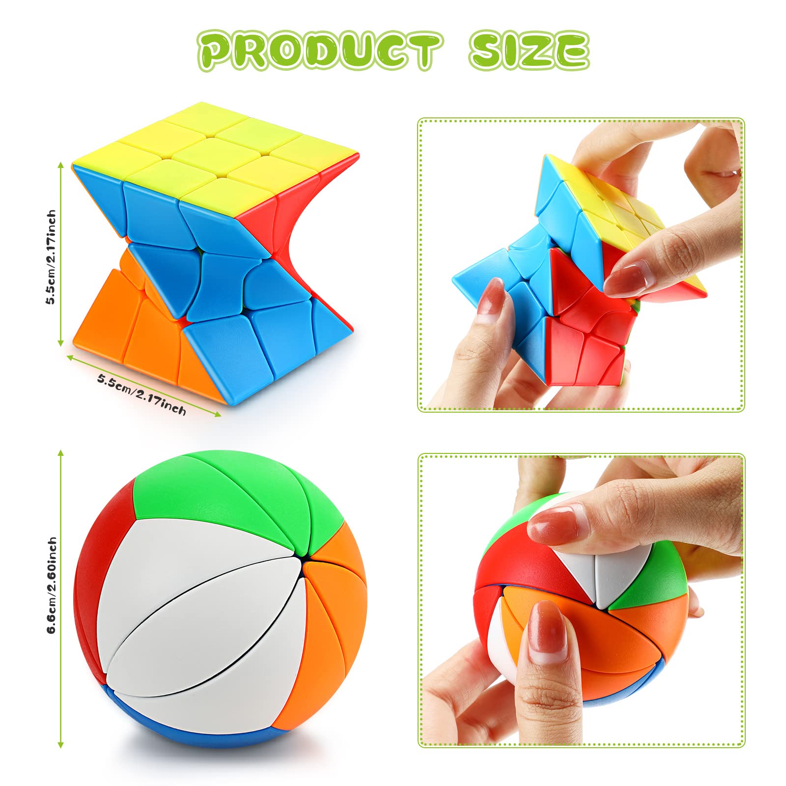 Foto 2 | Juego de Cubos de Rompecabezas Jerify Twist Ivy Cube - Venta Internacional