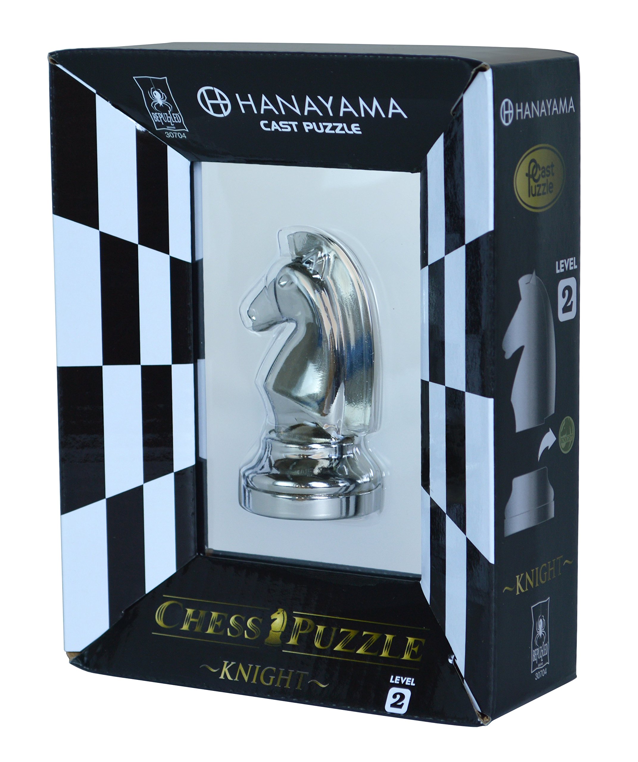 Foto 3 pulgar | Juego de Rompecabezas Bepuzzled Hanayama Metal Cast Knight Chesspiece - Venta Internacional