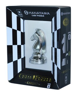 Foto 2 | Juego de Rompecabezas Bepuzzled Hanayama Metal Cast Knight Chesspiece - Venta Internacional