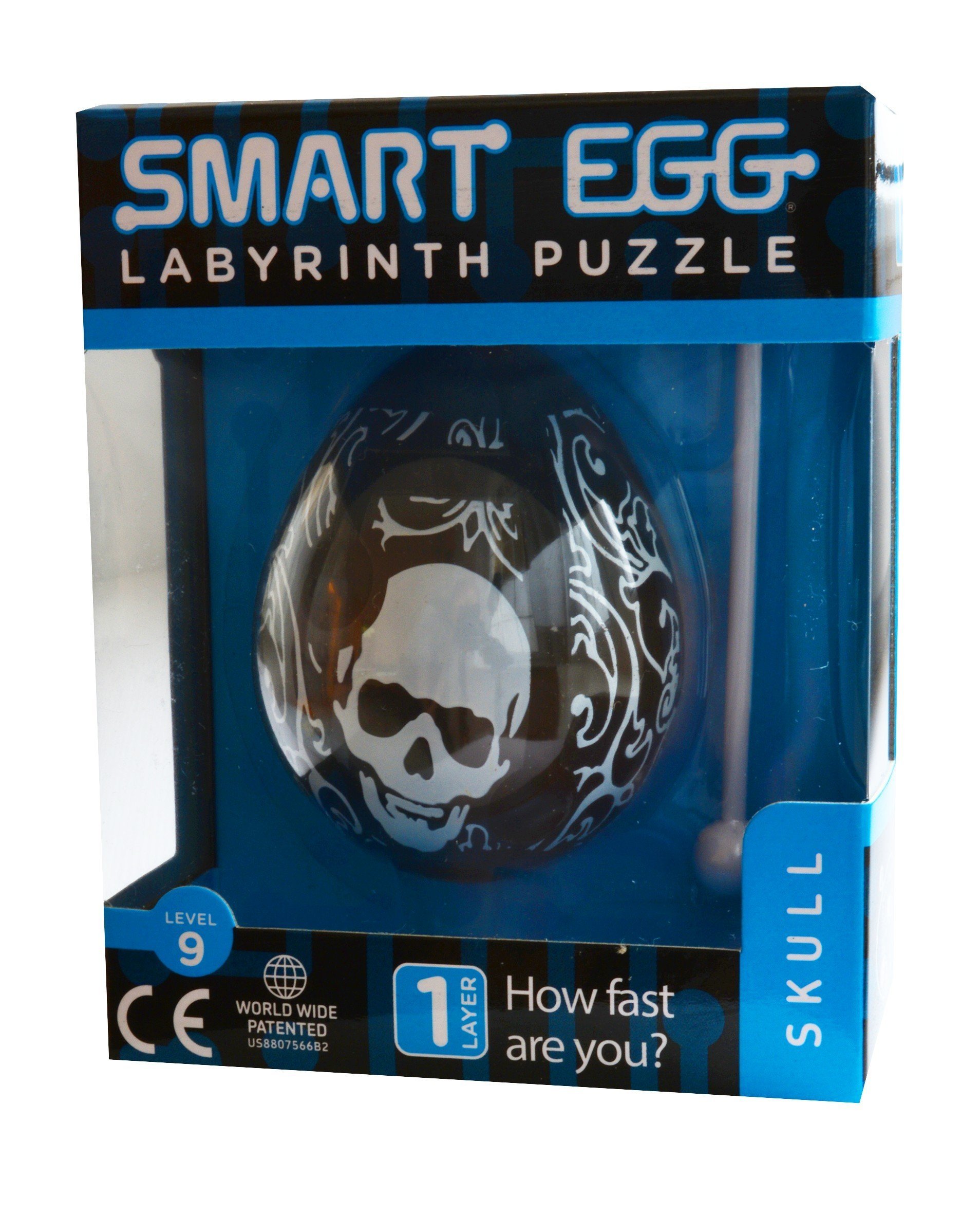 Foto 2 pulgar | Acertijo Smart Egg Labyrinth Bepuzzled Skull de 1 Capa - Venta Internacional