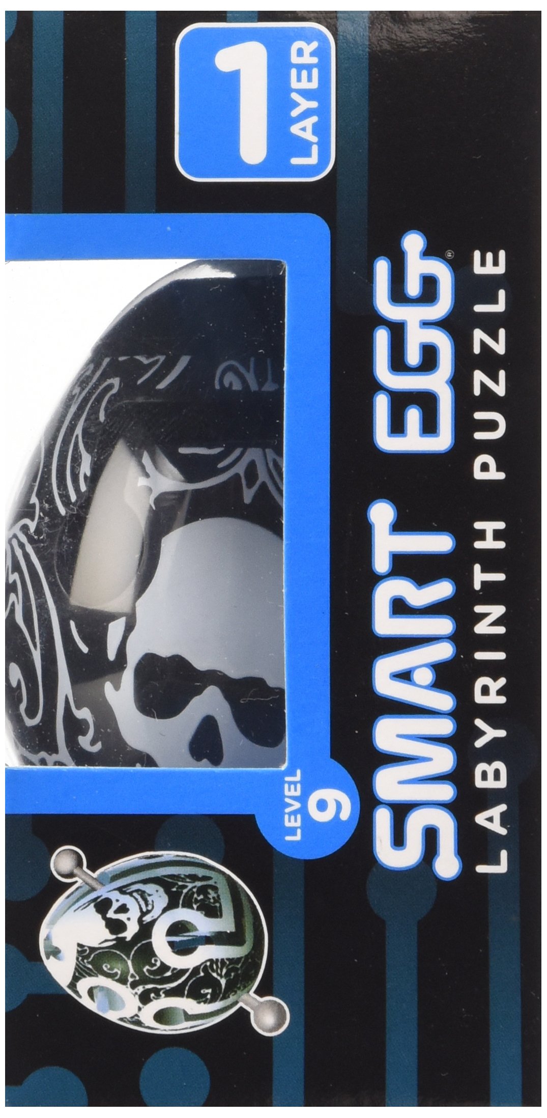 Foto 3 pulgar | Acertijo Smart Egg Labyrinth Bepuzzled Skull de 1 Capa - Venta Internacional