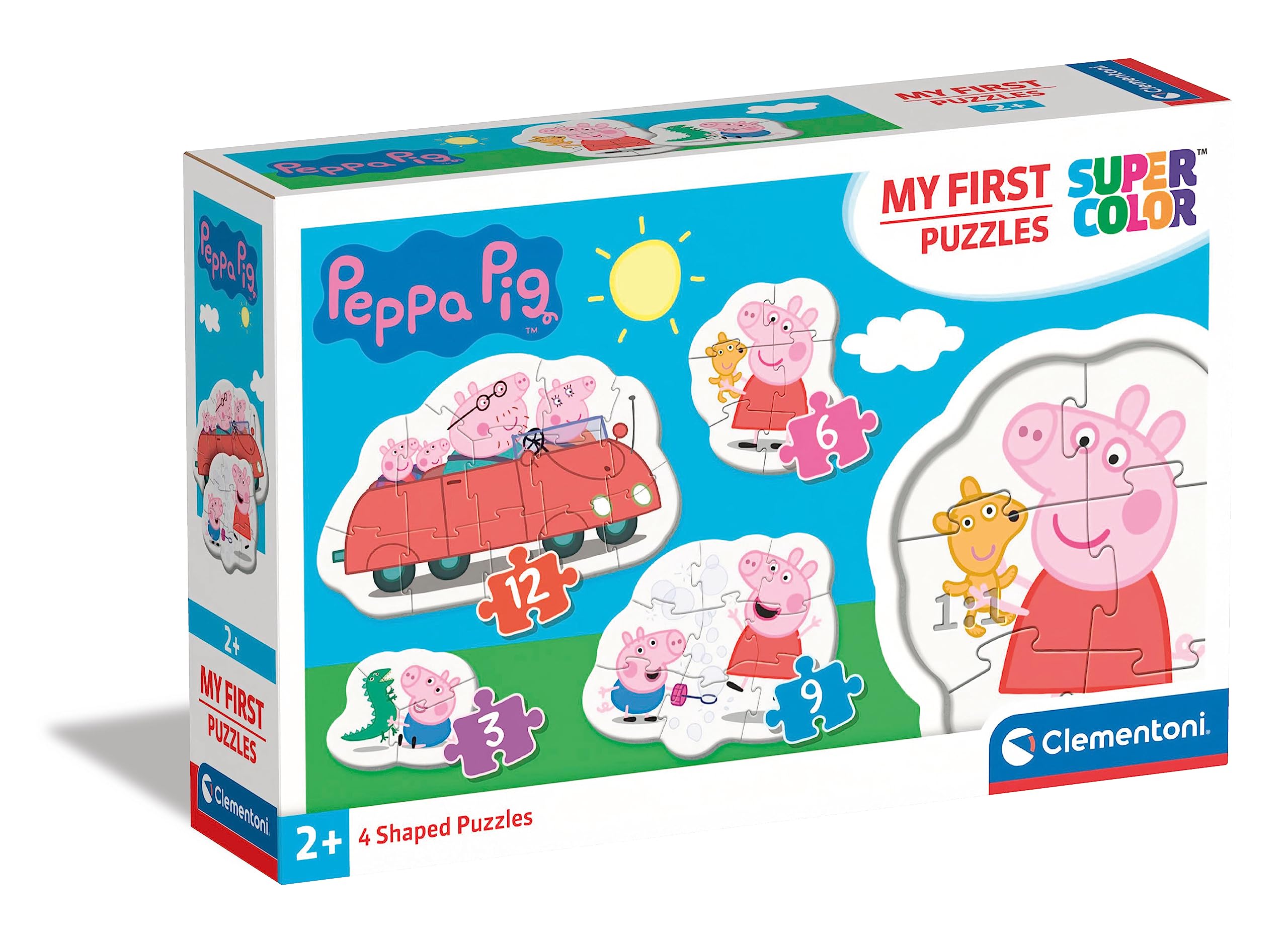 Foto 2 pulgar | 4 Rompecabezas Clementoni Peppa Pig para Niños de 2 Años - Venta Internacional