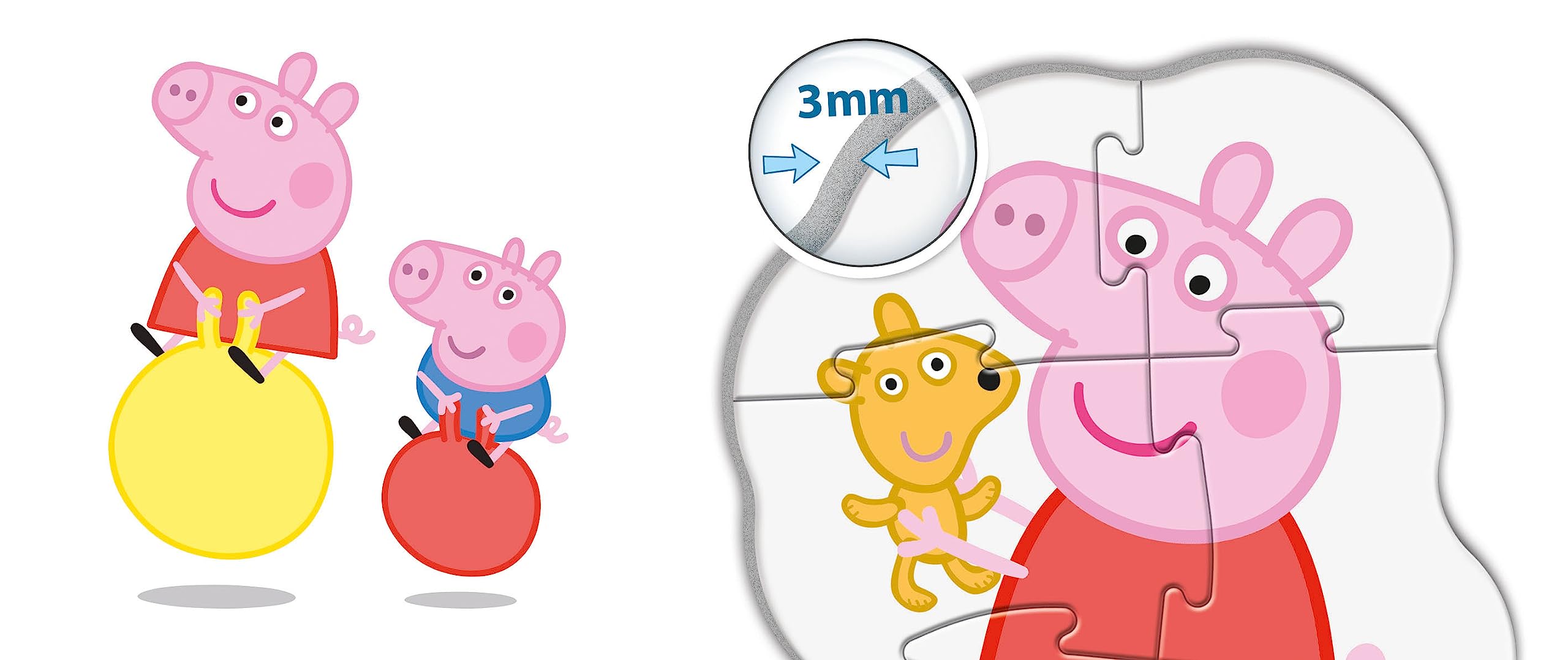 Foto 5 pulgar | 4 Rompecabezas Clementoni Peppa Pig para Niños de 2 Años - Venta Internacional