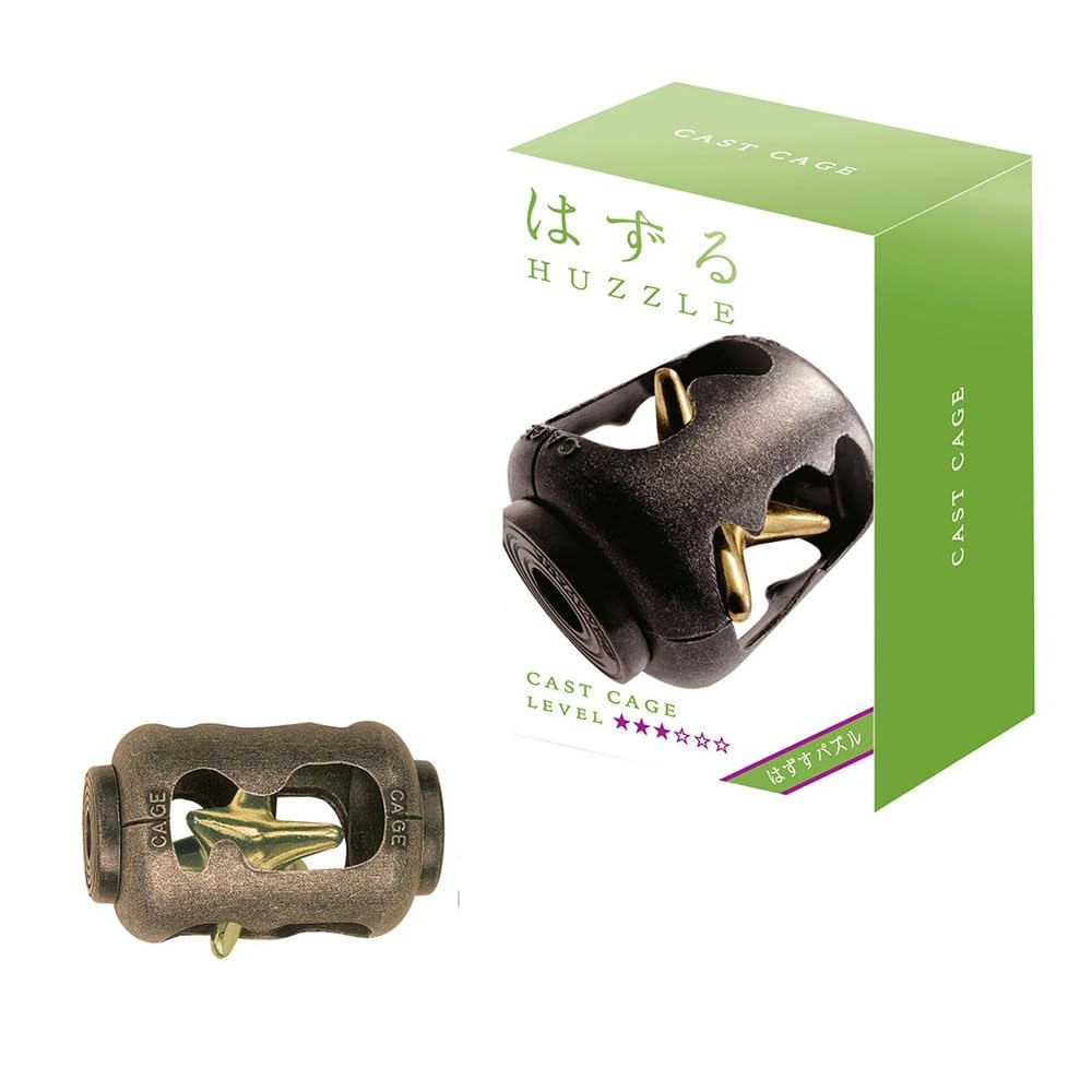 Foto 2 pulgar | Puzzle Toy Hanayama Jaula de Metal Fundido Nivel 3 - Venta Internacional