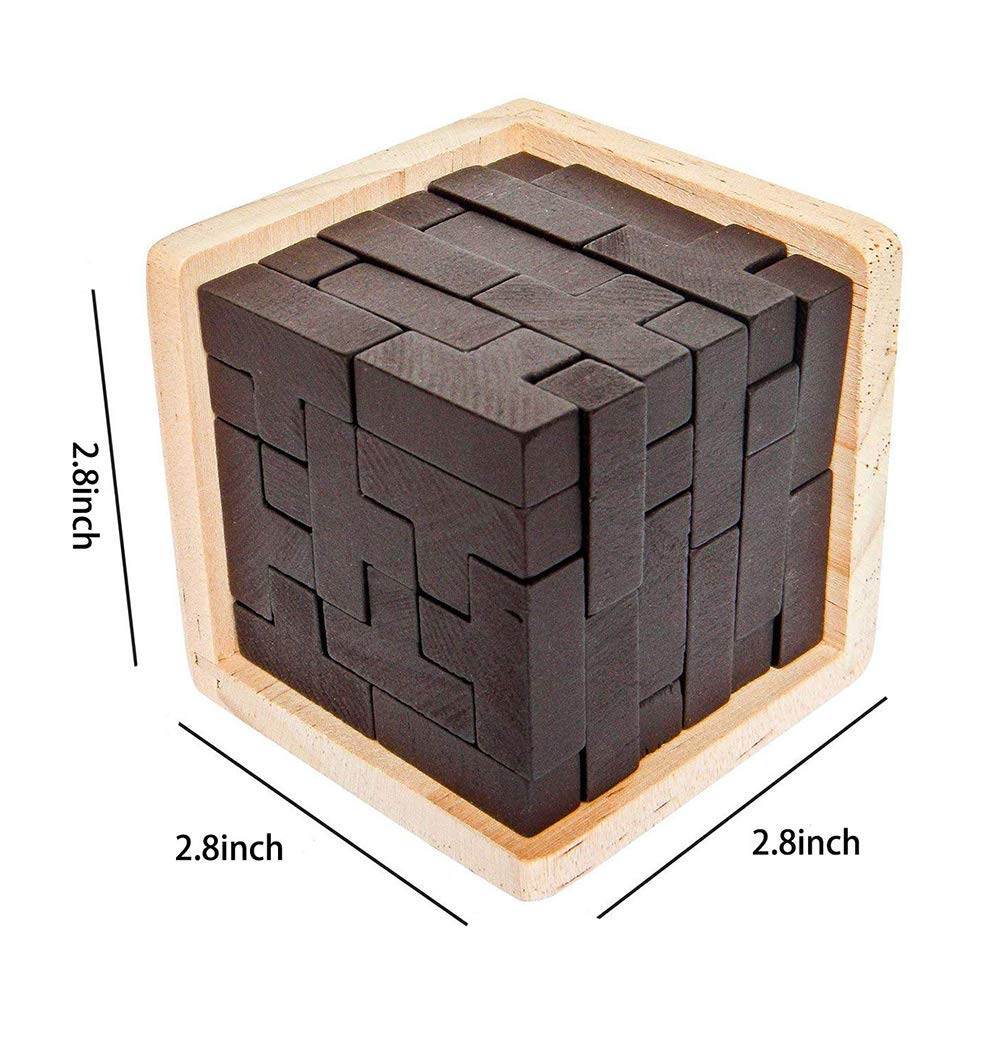 Foto 2 | Rompecabezas de Madera Shuyue en Forma de T - Venta Internacional