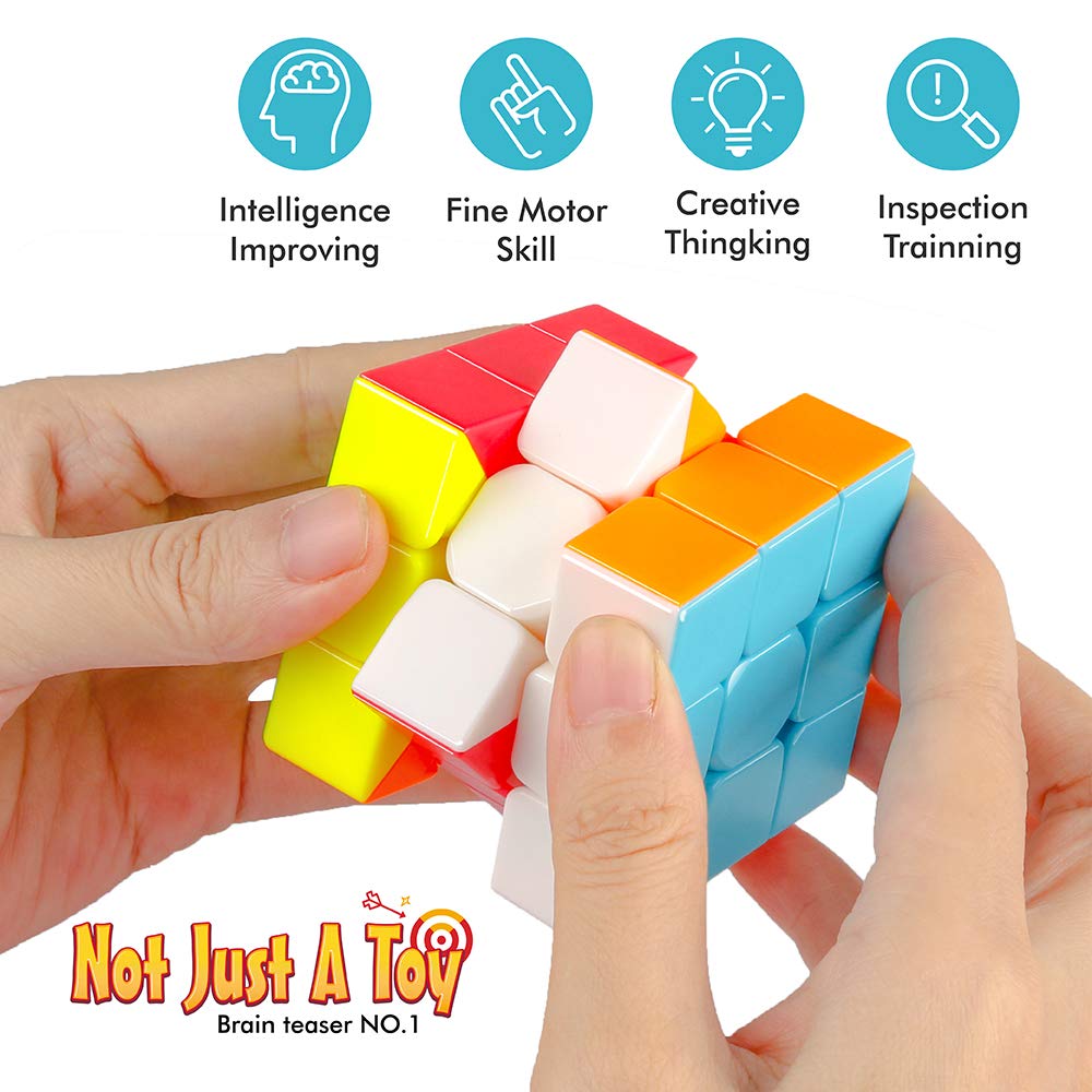 Foto 3 pulgar | Juego Toys Coogam Cubes 3x3 Speed Cube Rainbow Ball - Venta Internacional