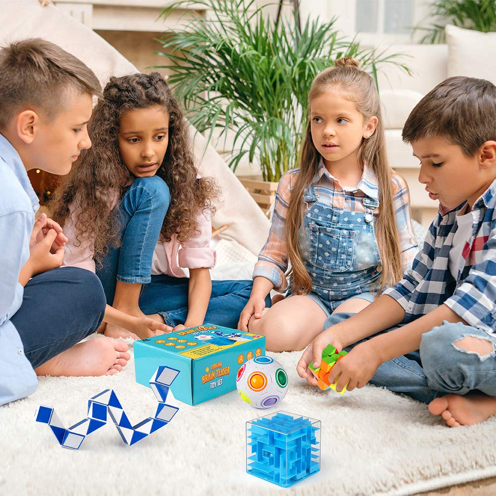 Foto 8 pulgar | Juego Toys Coogam Cubes 3x3 Speed Cube Rainbow Ball - Venta Internacional