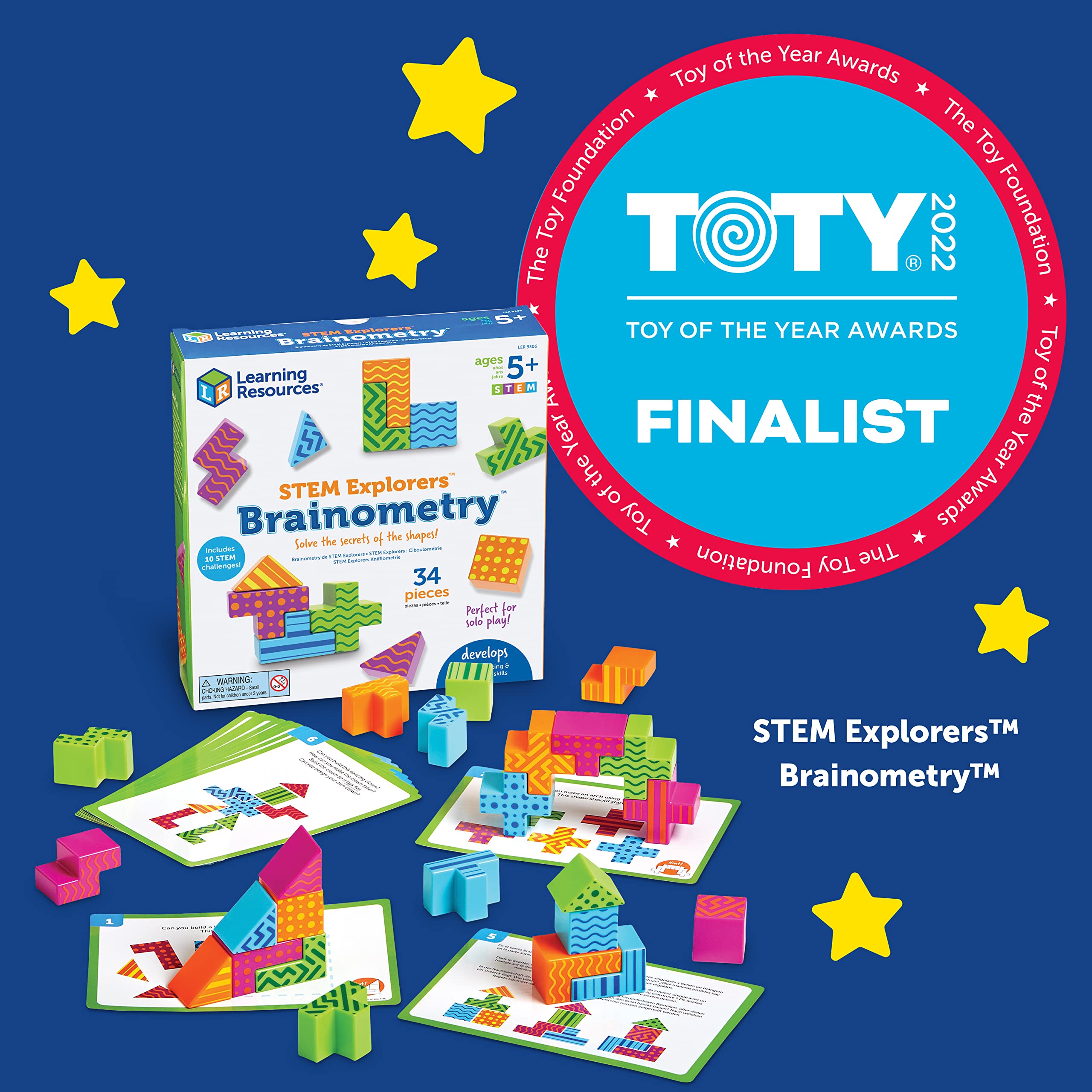 Foto 4 pulgar | Brainometría De Toy Learning Resources Stem Explorers 34 Piezas - Venta Internacional