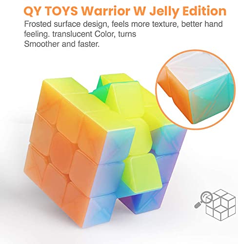 Foto 4 pulgar | Cubo Mágico D-fantix Qy Toys Warrior W Transparente - Venta Internacional