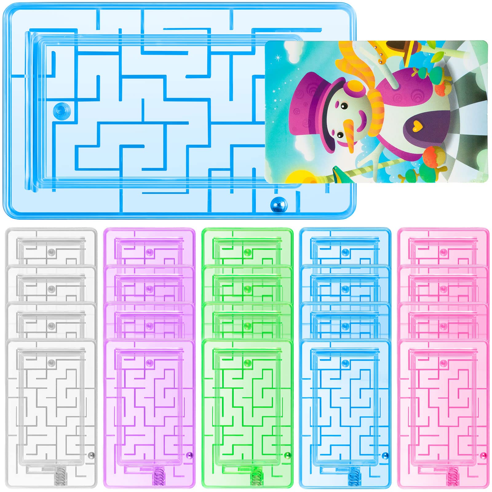 Tarjetero Maze Fun Money Puzzle Cajas De Regalo 20 Unidades - Venta Internacional