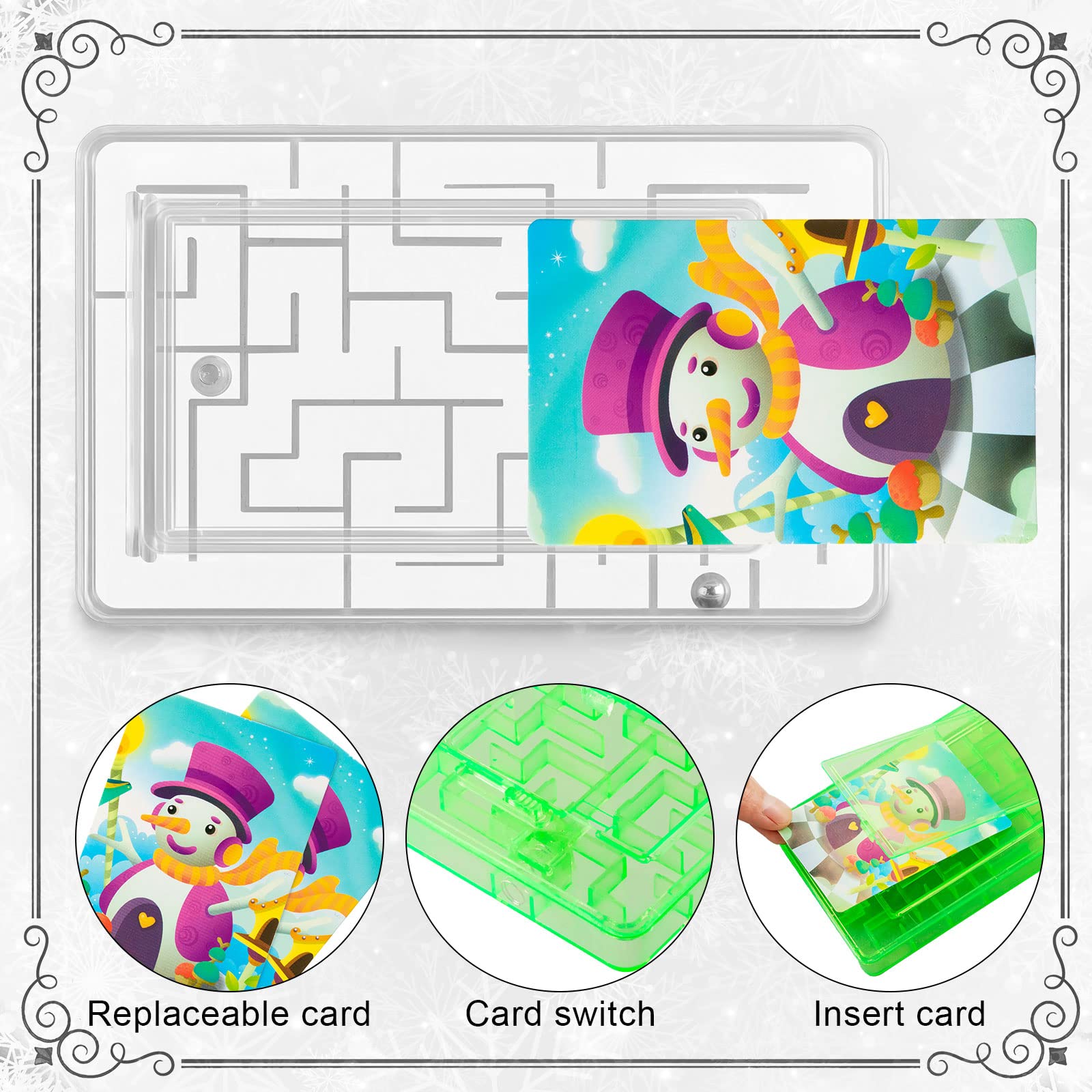 Foto 4 pulgar | Tarjetero Maze Fun Money Puzzle Cajas De Regalo 20 Unidades - Venta Internacional