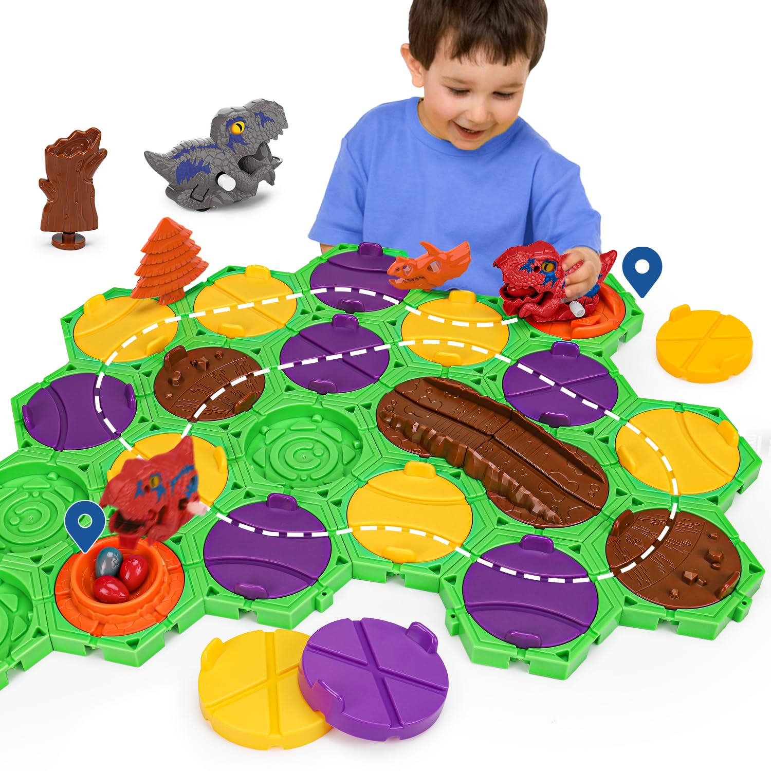 Foto 2 pulgar | Laberinto Tsomtto Setm Toy Dinosaur para Niños de 3 a 5 Años - Venta Internacional
