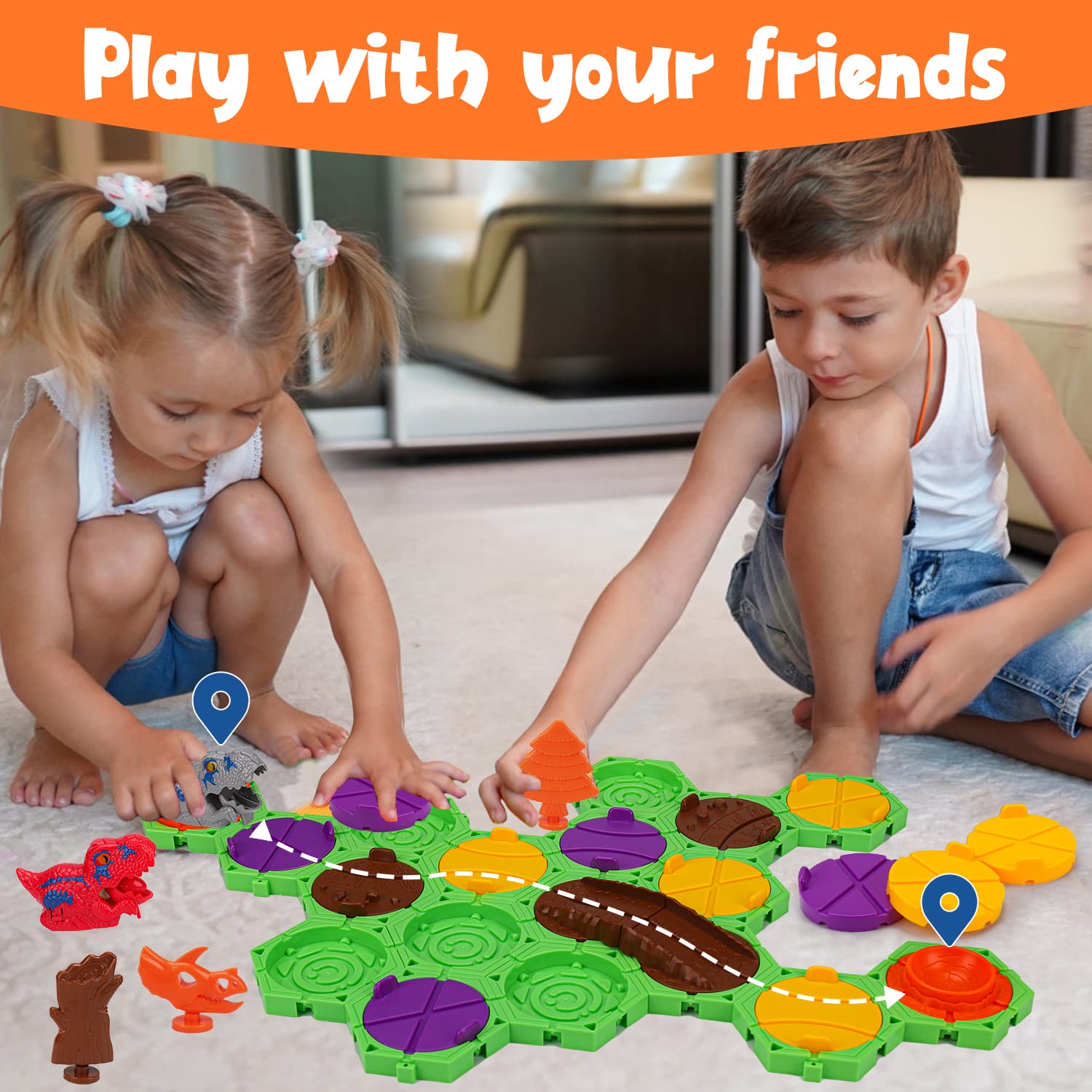 Foto 4 pulgar | Laberinto Tsomtto Setm Toy Dinosaur para Niños de 3 a 5 Años - Venta Internacional