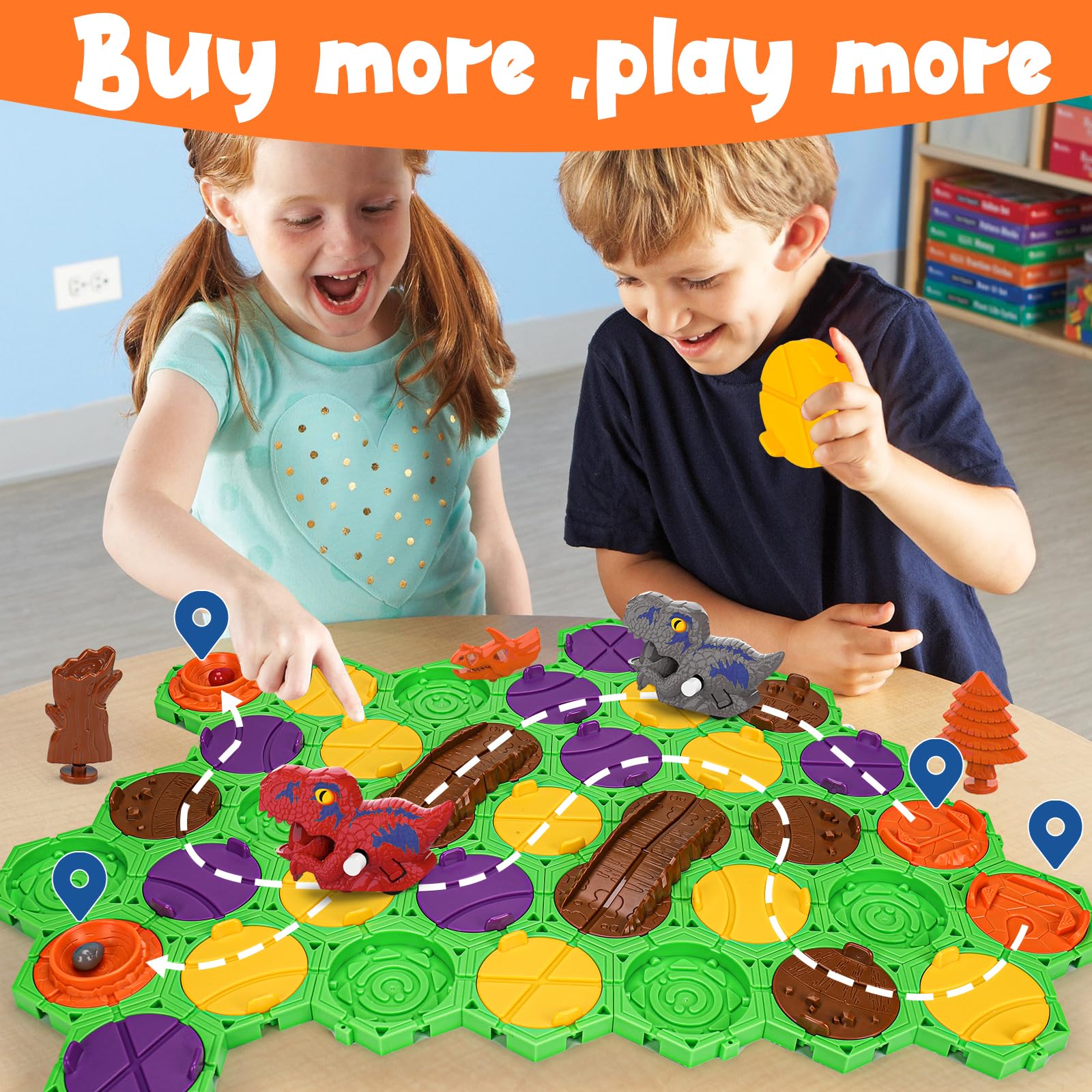 Foto 5 pulgar | Laberinto Tsomtto Setm Toy Dinosaur para Niños de 3 a 5 Años - Venta Internacional