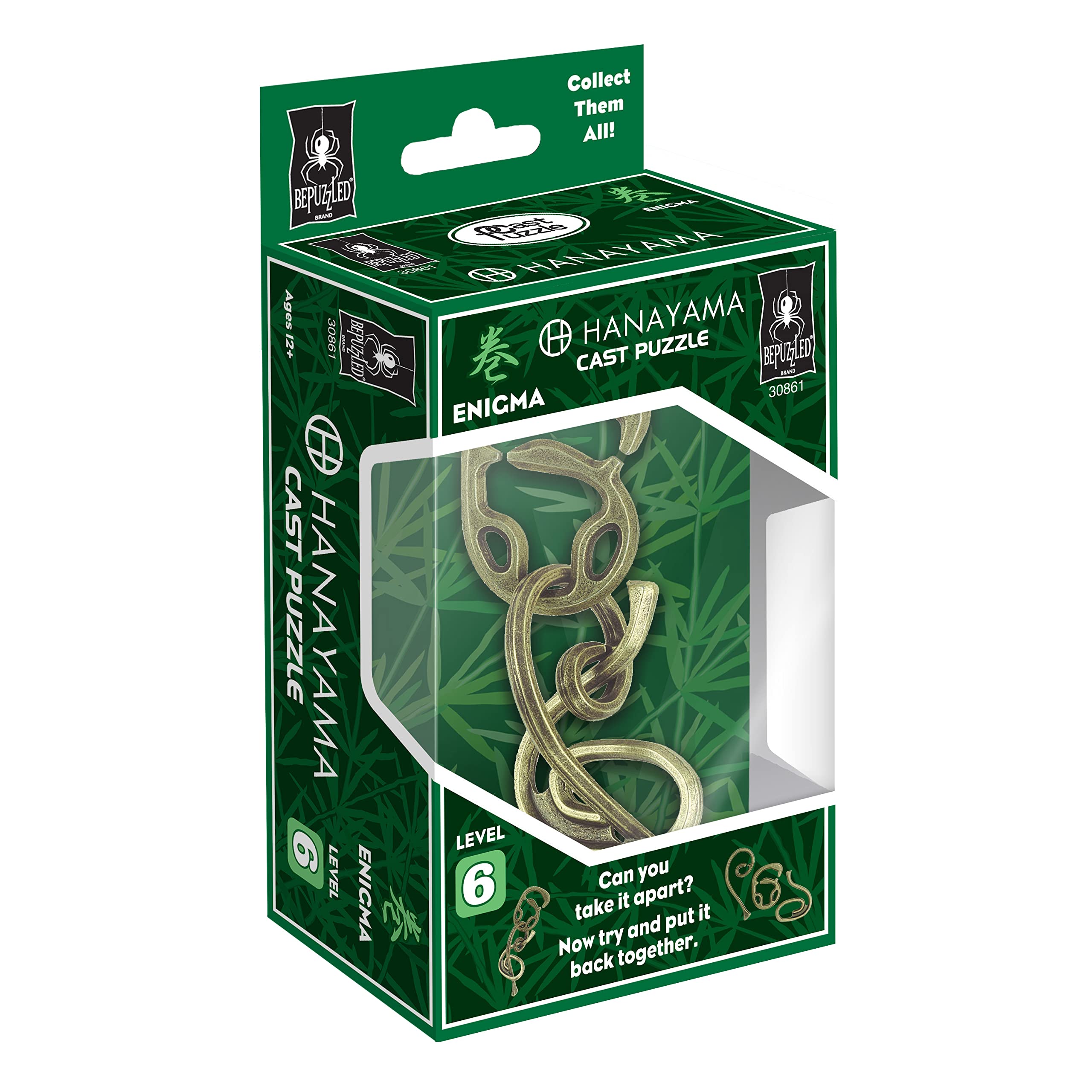 Foto 8 pulgar | Rompecabezas de Metal BePuzzled Enigma Hanayama Nivel 6 - Venta Internacional