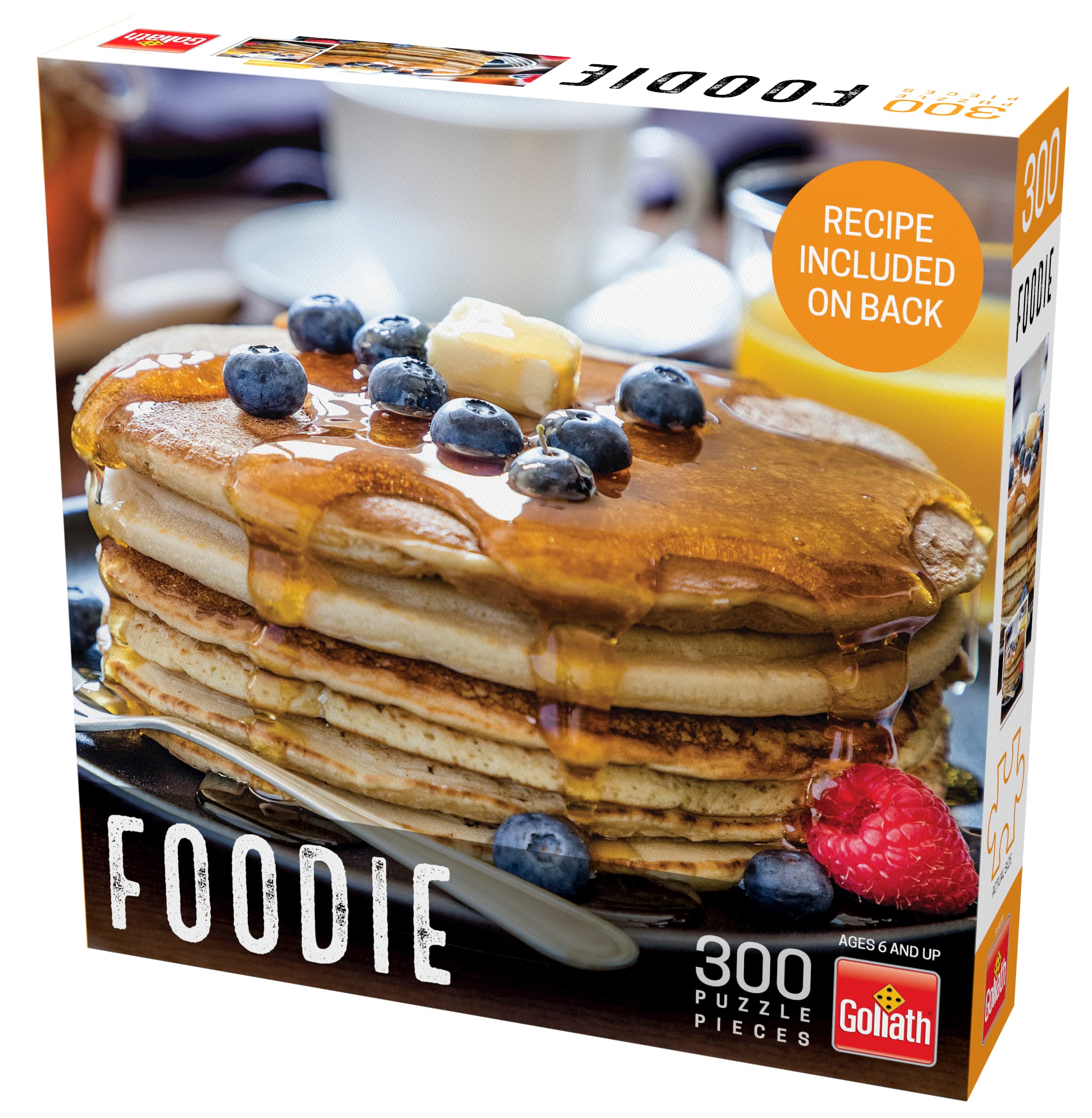 Foto 5 pulgar | Rompecabezas Goliath Foodie Hot Cakes 300 Piezas - Venta Internacional