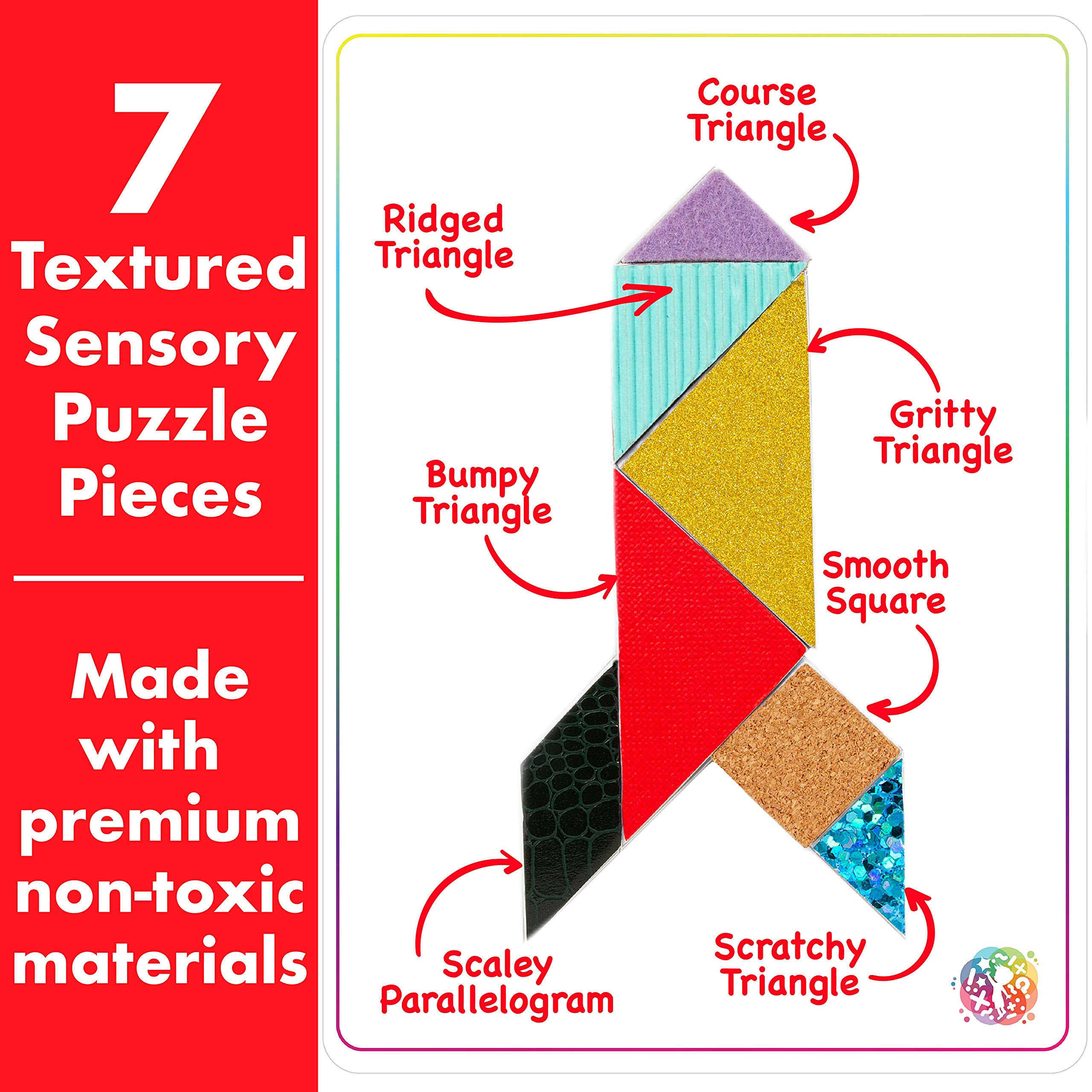 Foto 6 pulgar | Puzles Tangram Creative Kids Sense & Grow con 48 Patrones - Venta Internacional