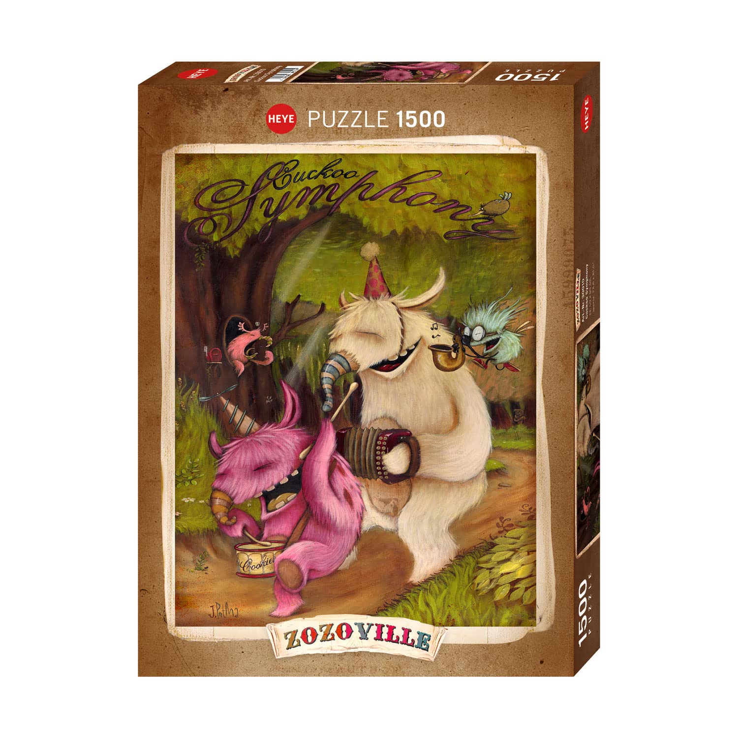 Puzzle Heye Cuckoo Symphony 1500 Piezas - Venta Internacional