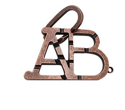 Foto 5 pulgar | Juego Mental de Rompecabezas ABC Lock de Metal Fundido Desarrollo de Inteligencia y Habilidad Manual - Venta Internaci