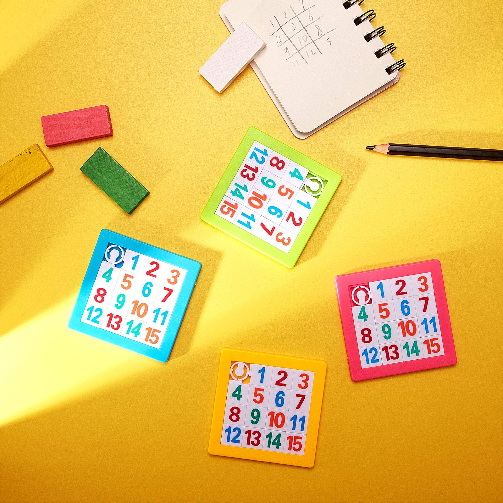 Foto 5 pulgar | Puzzle con Números en Forma de Diapositiva Sumind 8 Piezas - Venta Internacional