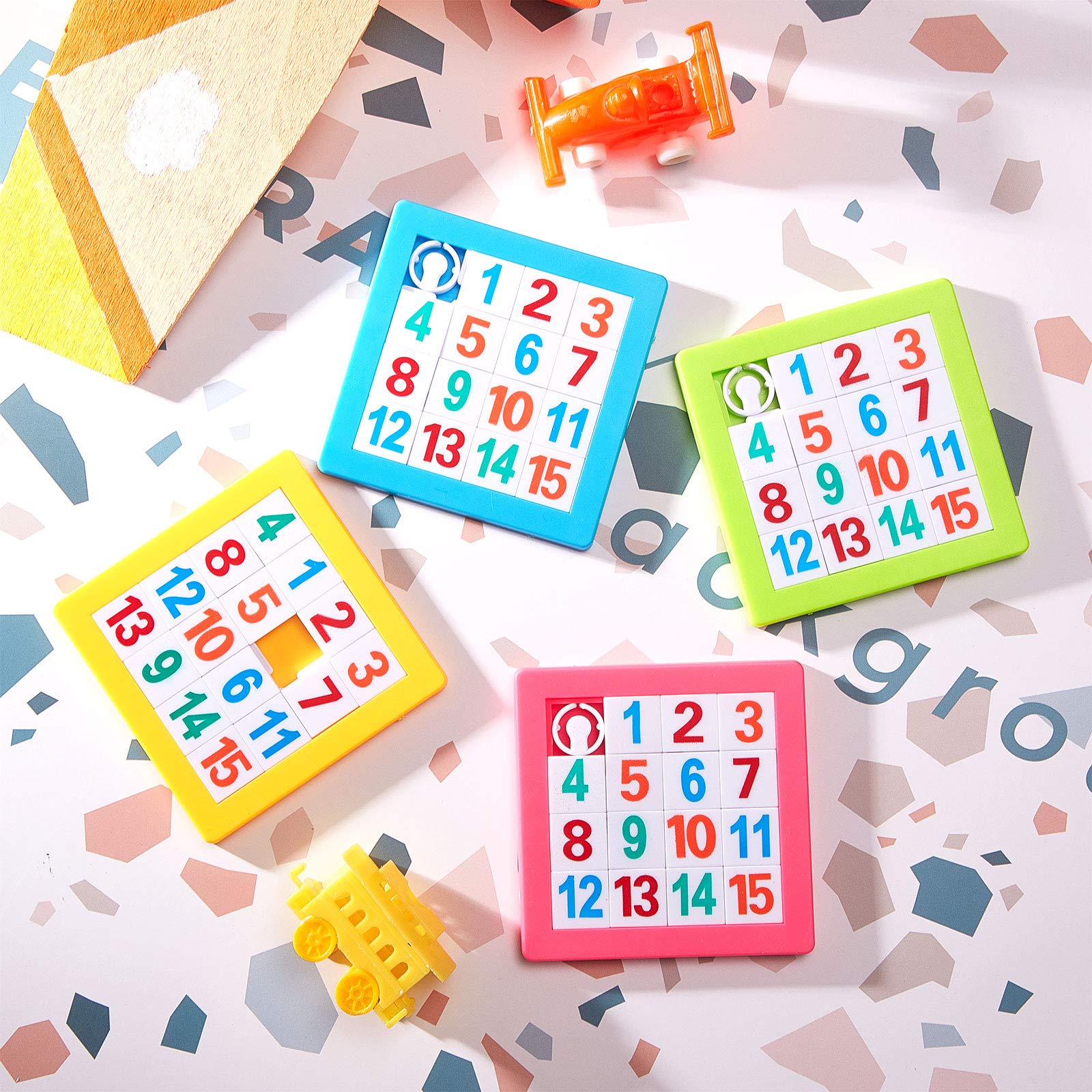 Foto 6 pulgar | Puzzle con Números en Forma de Diapositiva Sumind 8 Piezas - Venta Internacional