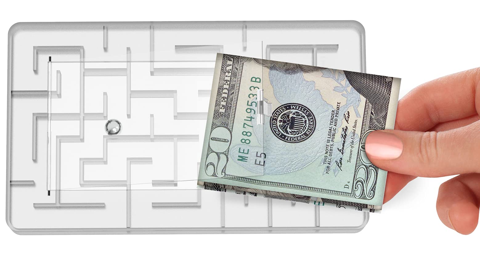 Foto 2 pulgar | Laberinto Tech Tools Money Maze para Dinero en Efectivo - Venta Internacional