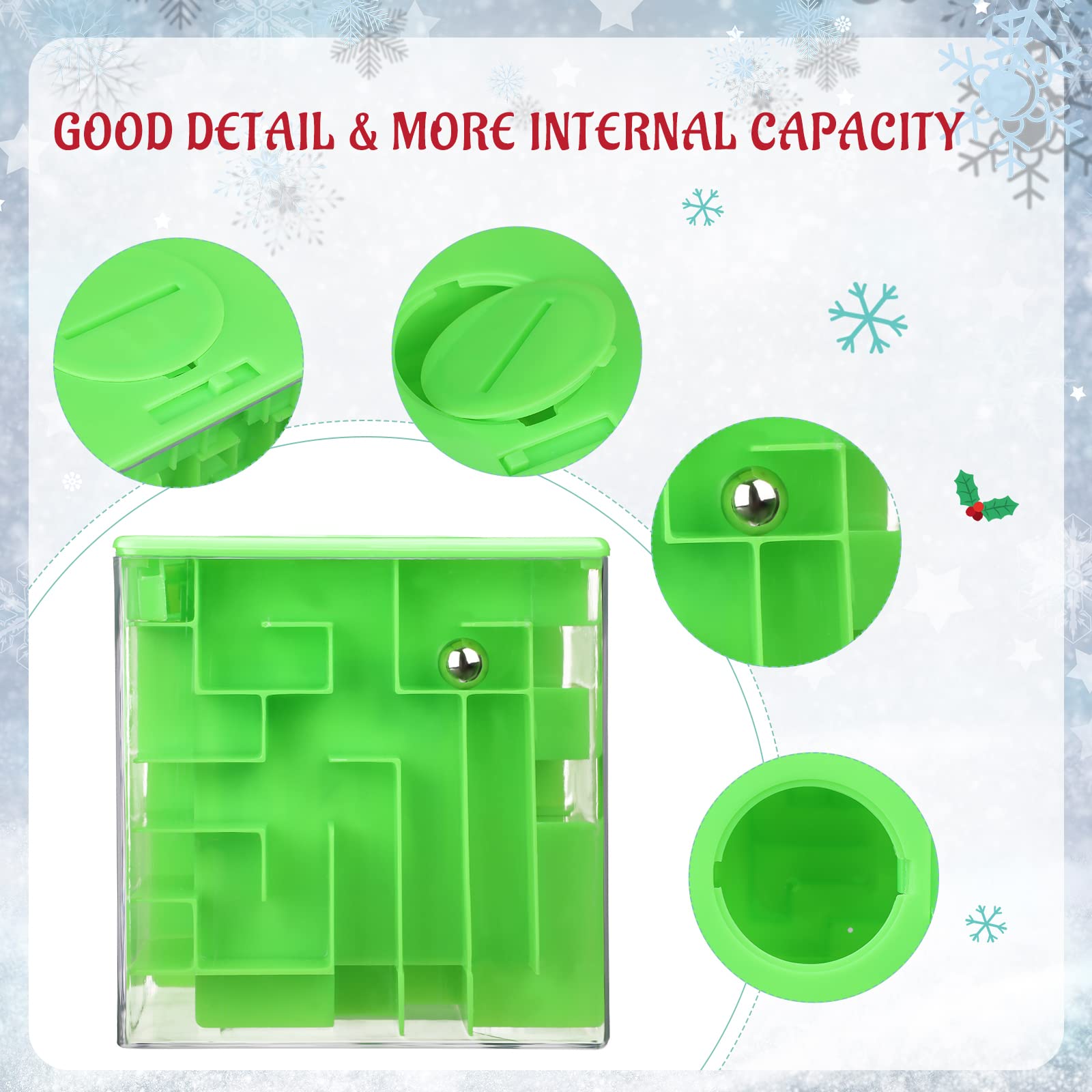 Foto 6 pulgar | Puzzle Toy Patelai Money Maze 8 Unidades para Adultos Regalo De Navidad - Venta Internacional