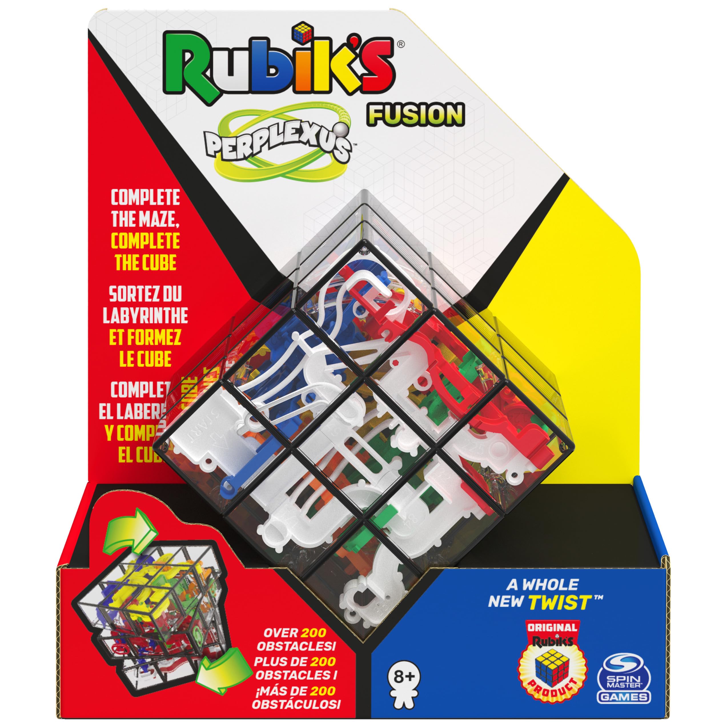 Foto 4 pulgar | Juego de Laberintos Spin Master Games Perplexus Fusion 3 X 3 Gravity 3d - Venta Internacional