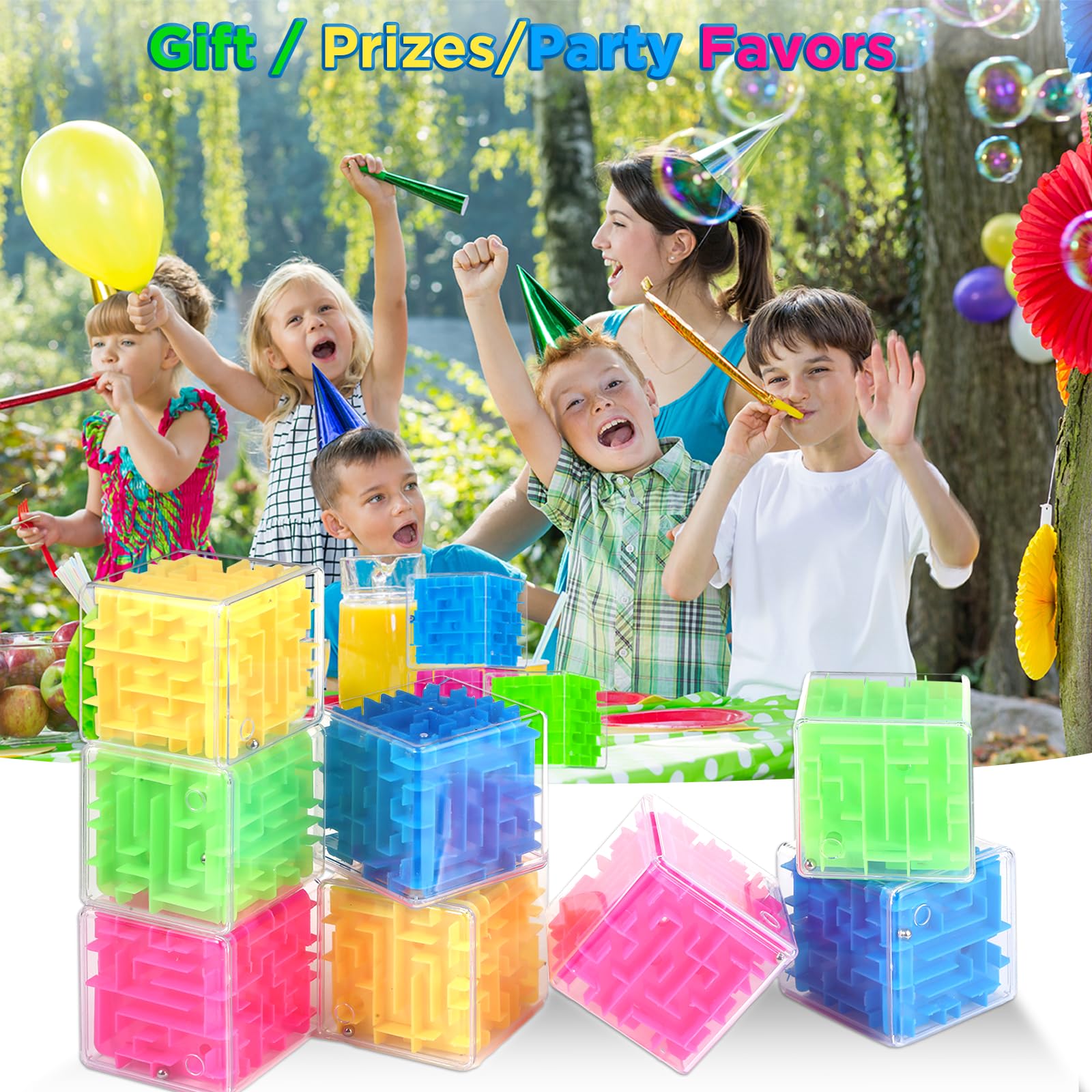 Foto 6 pulgar | Cubo Puzzle Syhood 3d Maze 4 Piezas - Venta Internacional