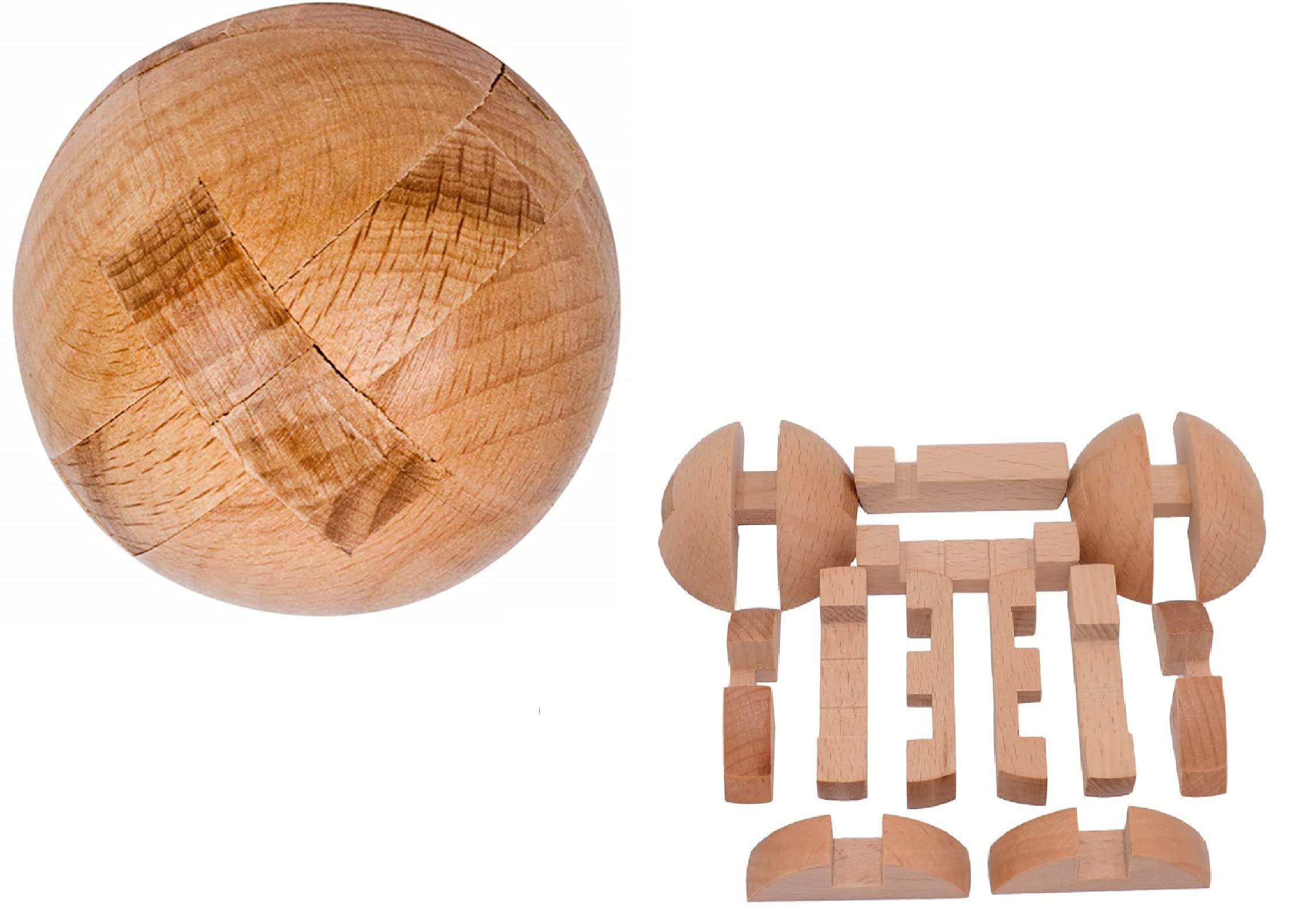 Puzzle Esférico de Madera Shuyue - Venta Internacional