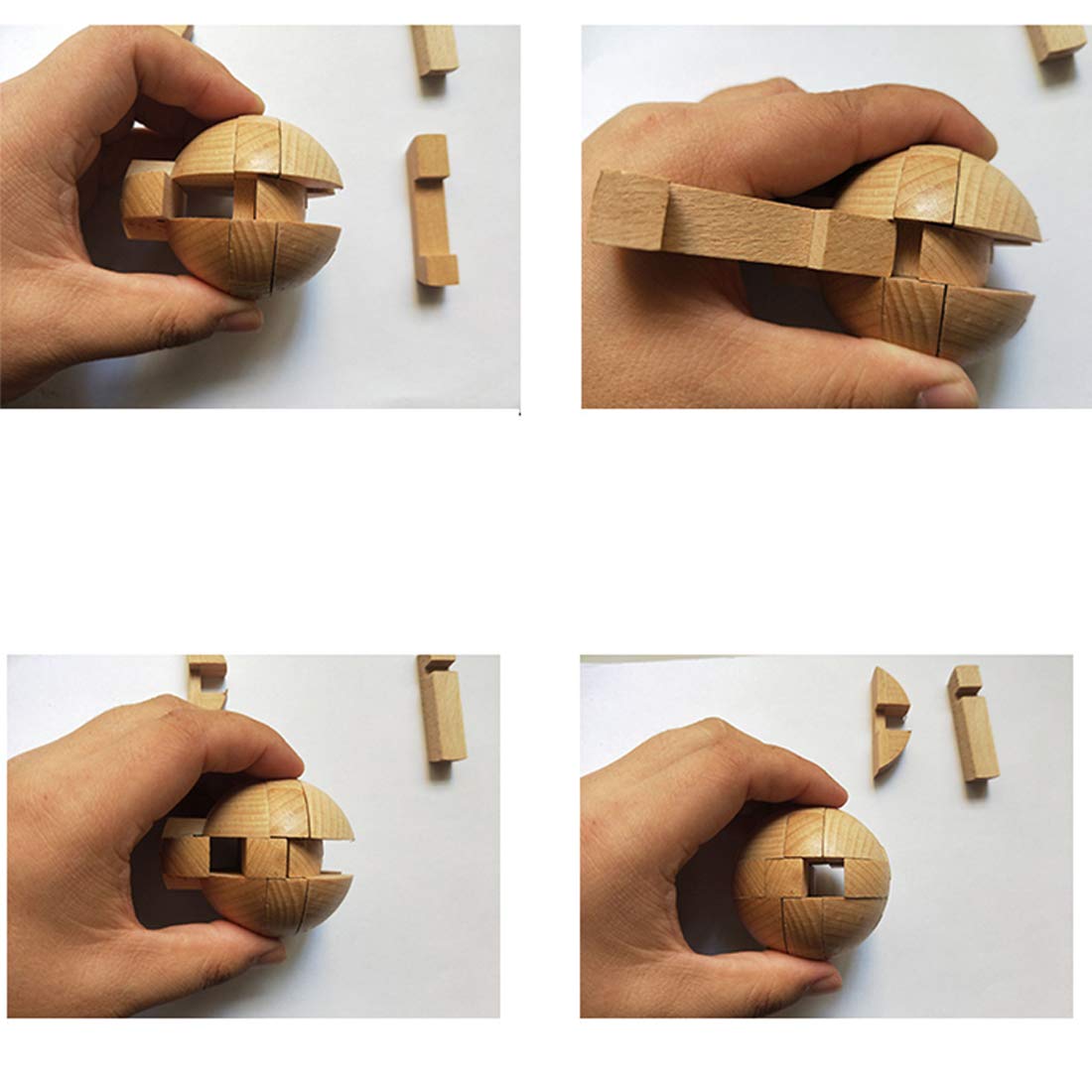 Foto 6 pulgar | Puzzle Esférico de Madera Shuyue - Venta Internacional