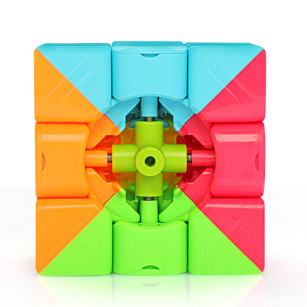 Foto 4 pulgar | Magic Cube D-fantix Qy Toys Warrior 3x3 Speed Cube Sin Pegatinas - Venta Internacional