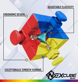 Foto 3 | Speed Cube Goliath Nexcube 3x3 Multicolor - Venta Internacional