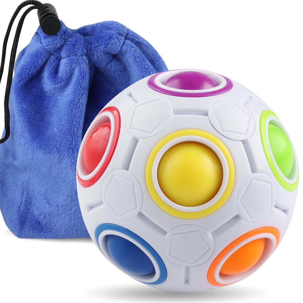 Foto 2 pulgar | Juego de Combinación de Colores Puzzle Ball Coogam Rainbow para Niños Y Adultos - Venta Internacional