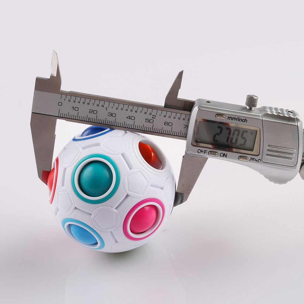 Foto 5 pulgar | Juego de Combinación de Colores Puzzle Ball Coogam Rainbow para Niños Y Adultos - Venta Internacional