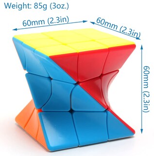 Foto 5 | Cubo de Rompecabezas Twisty Speed Cube Tanch de 3 X 3 X 3 - Venta Internacional