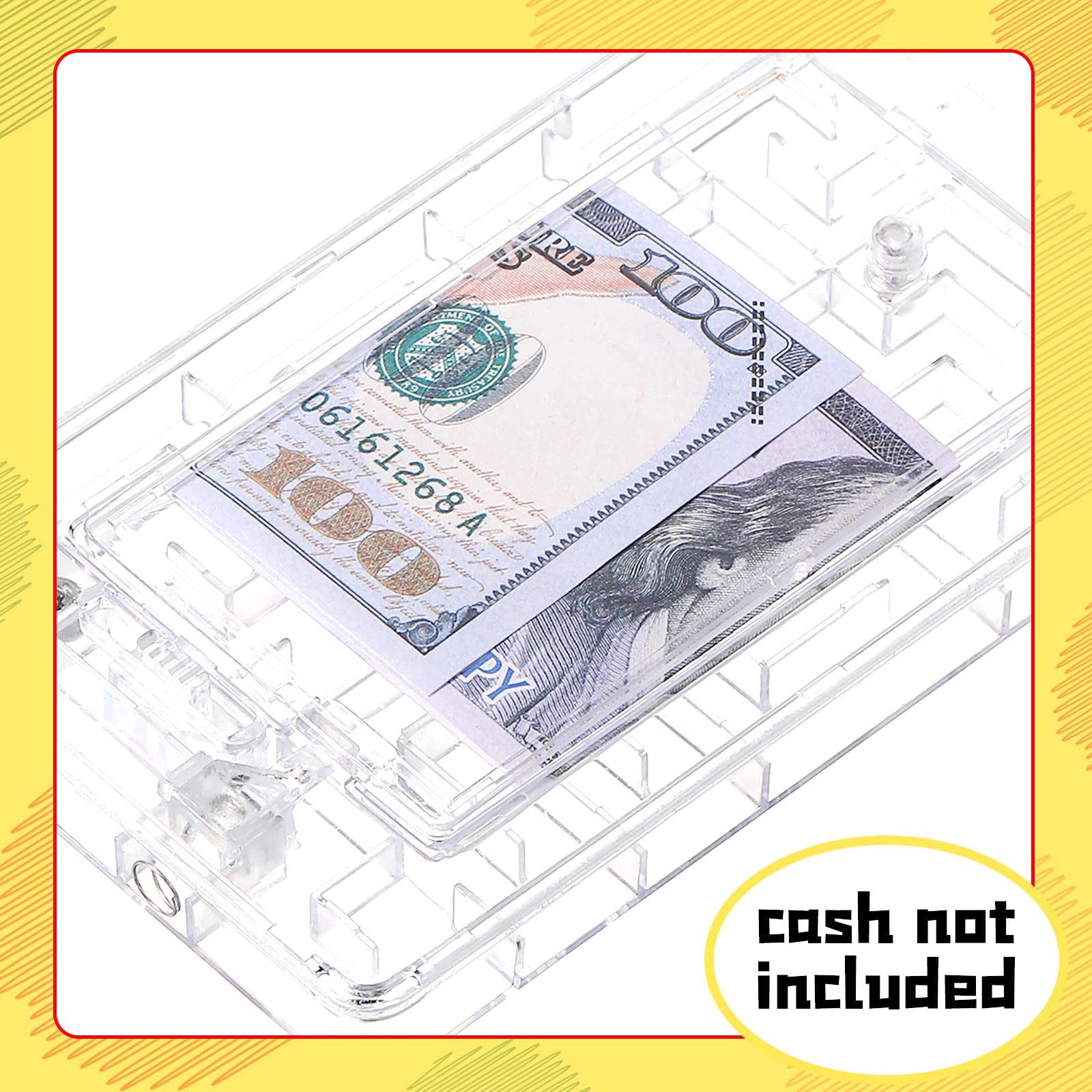 Foto 4 | Tarjeteros con Forma de Laberinto para Dinero 3 Unidades - Venta Internacional