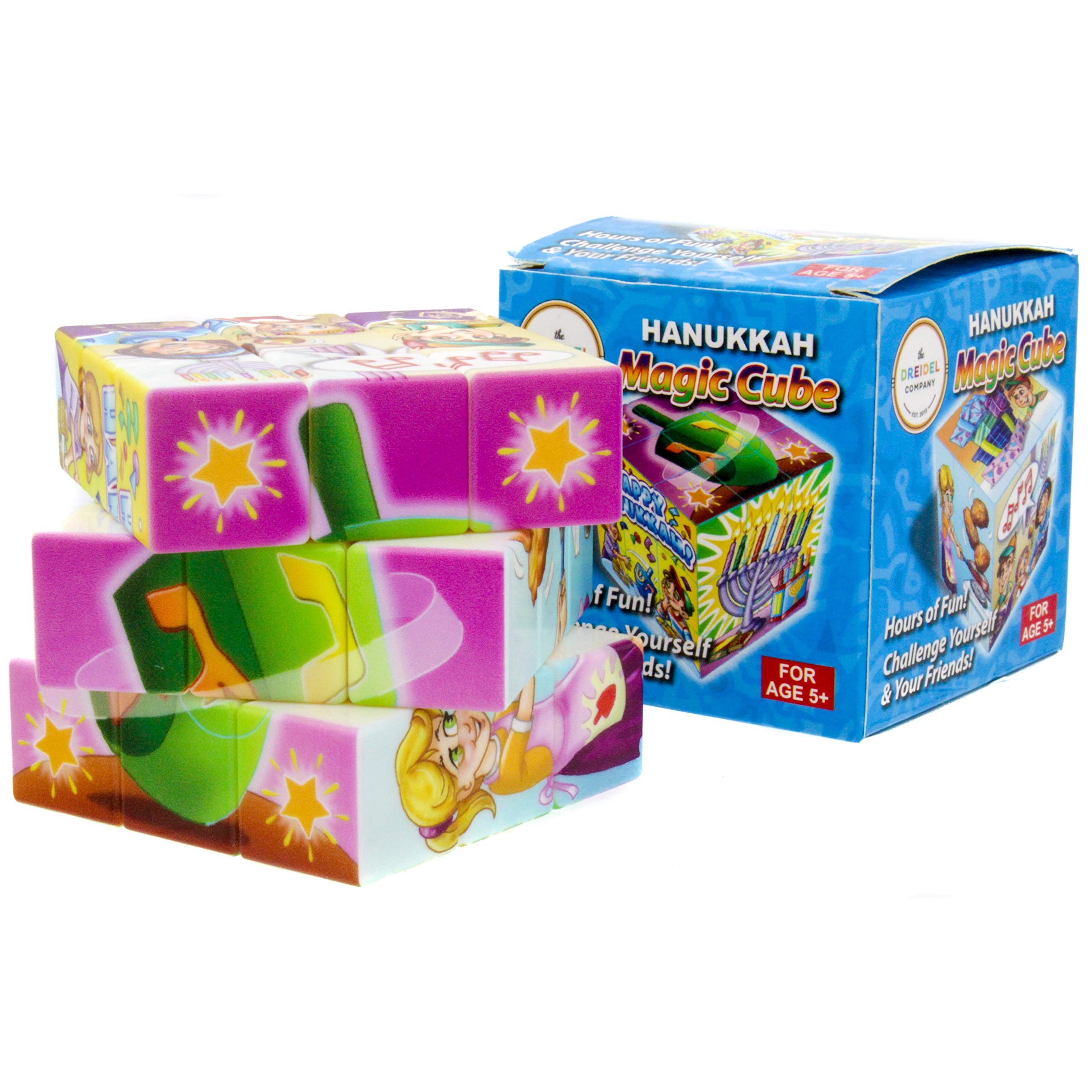 Foto 3 pulgar | Juego Hanukkah Toy Magic Cube The Dreidel Company- Venta Internacional