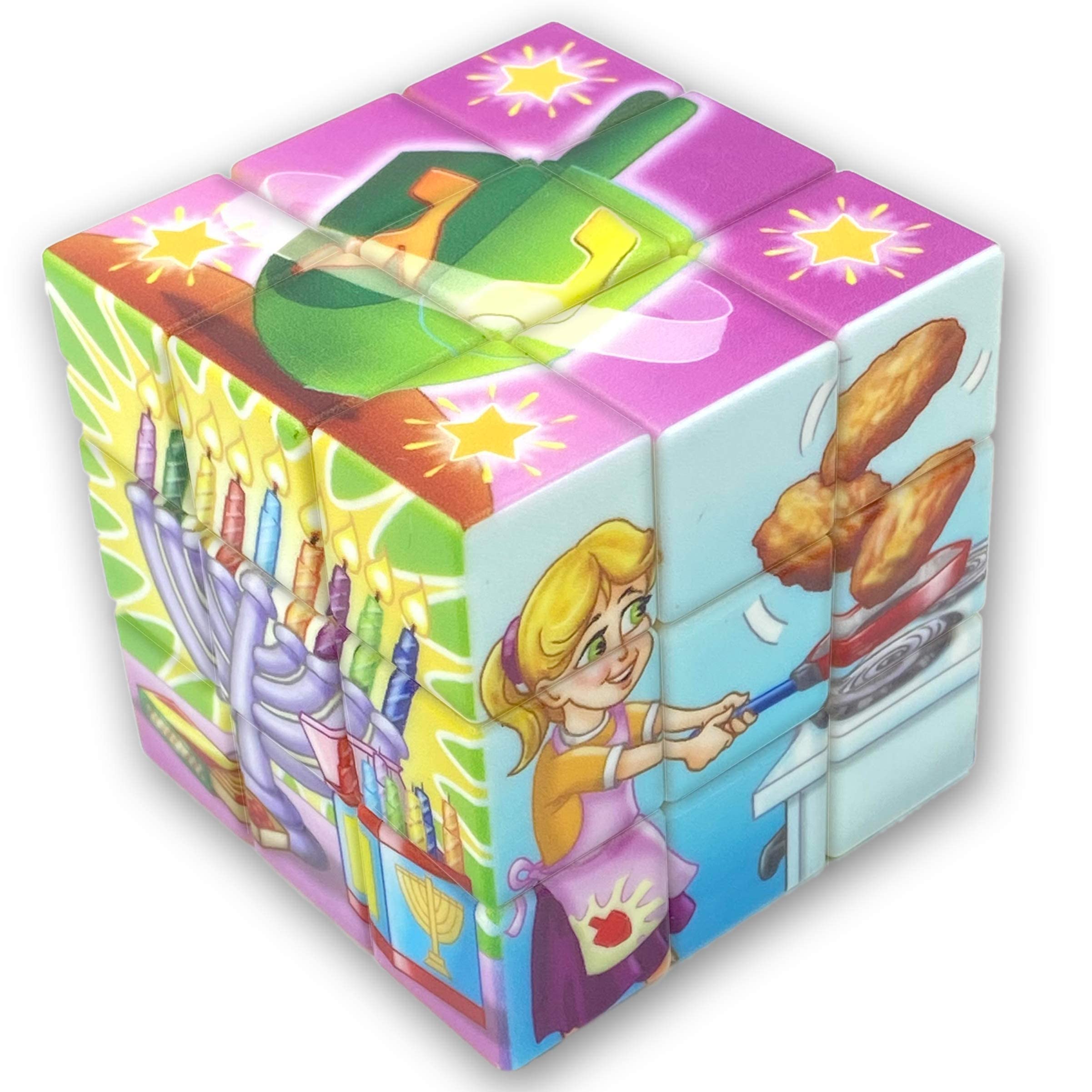 Foto 7 pulgar | Juego Hanukkah Toy Magic Cube The Dreidel Company- Venta Internacional