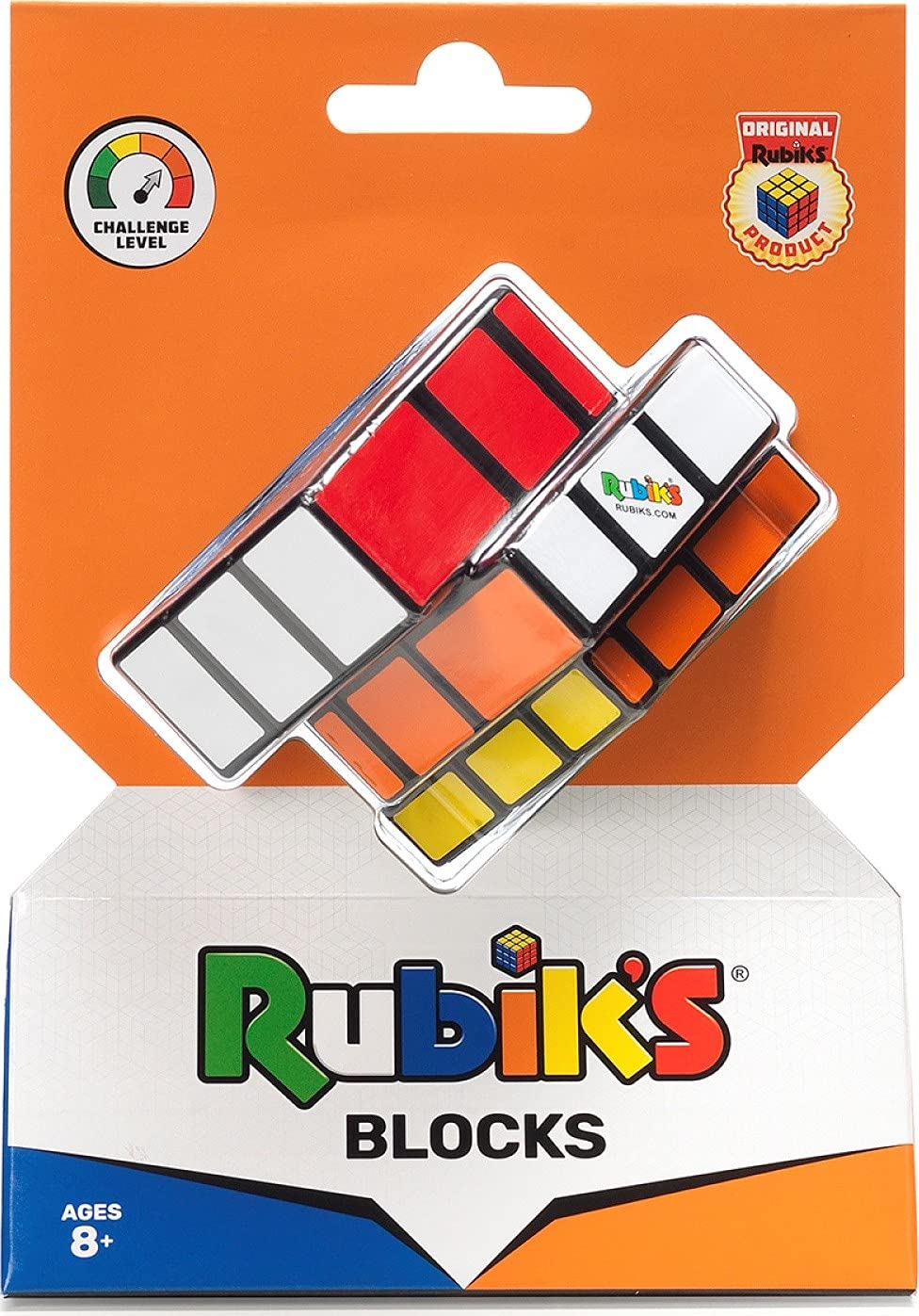 Foto 3 pulgar | Juguete De Rompecabezas Rubik's Blocks Cubo Original De 3 X 3 Con Un Toque - Venta Internacional