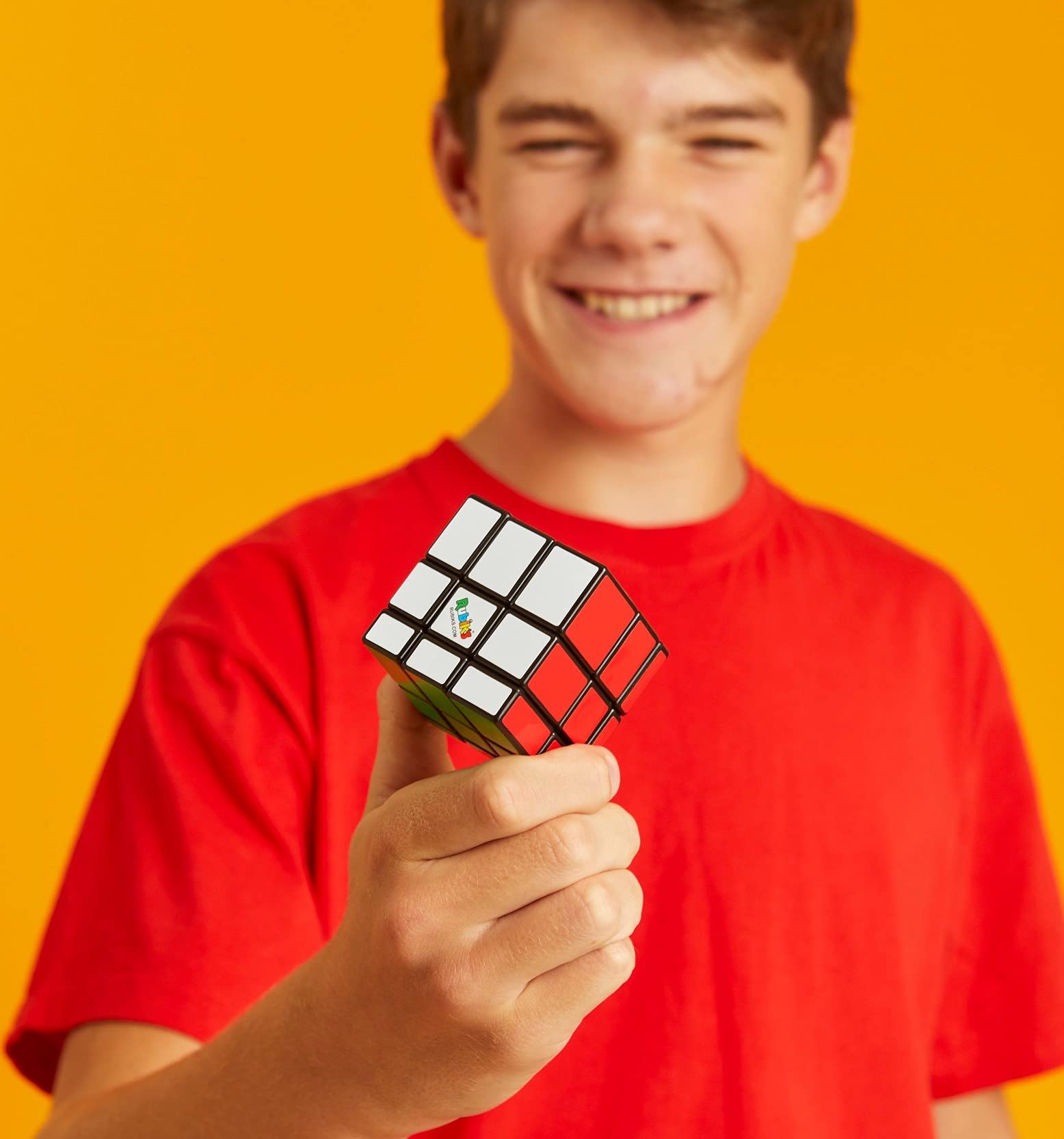 Foto 5 | Juguete De Rompecabezas Rubik's Blocks Cubo Original De 3 X 3 Con Un Toque - Venta Internacional