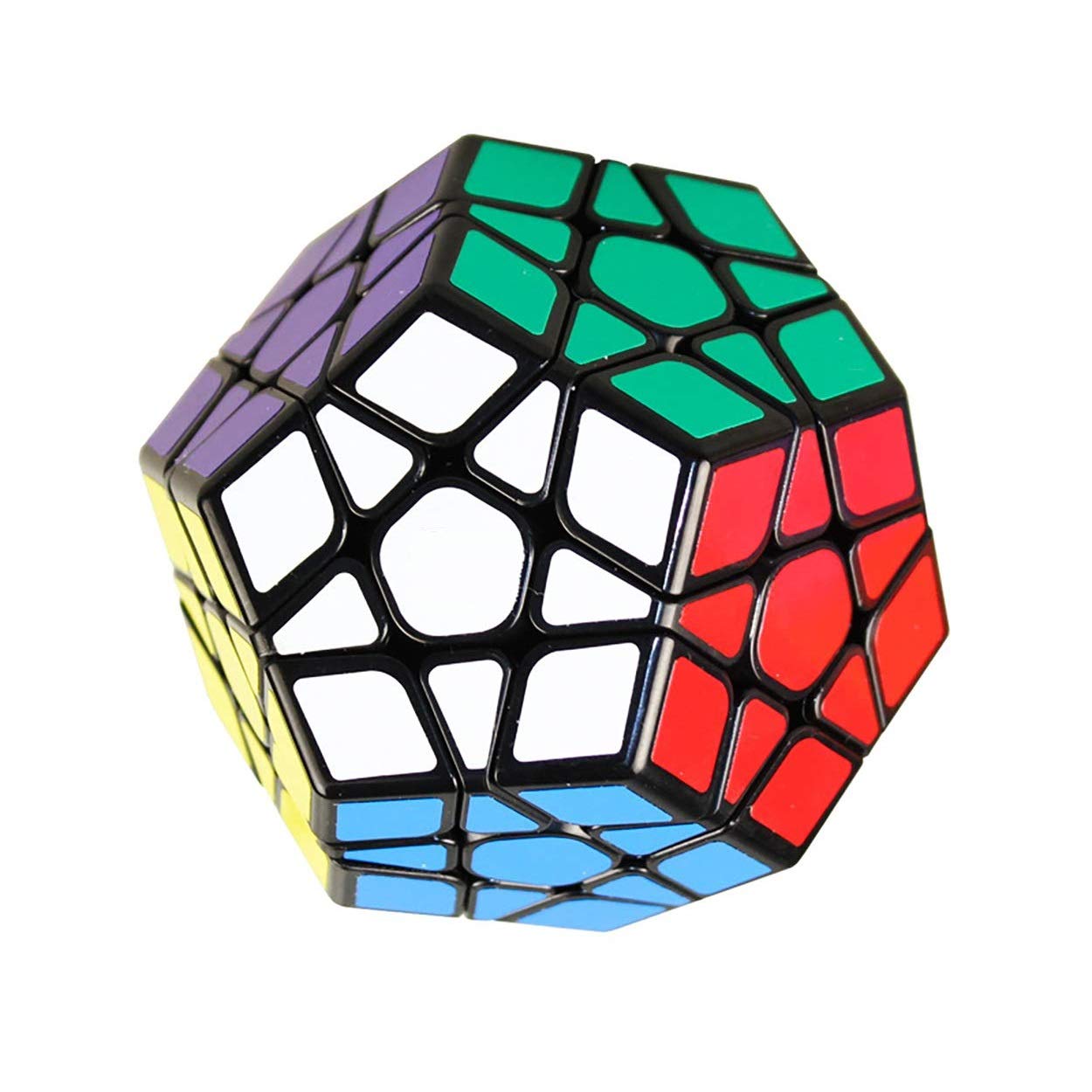 Foto 2 pulgar | Megaminx Speed Cube Qiheng, Dodecaedro 3x3x3 Negro - Venta Internacional